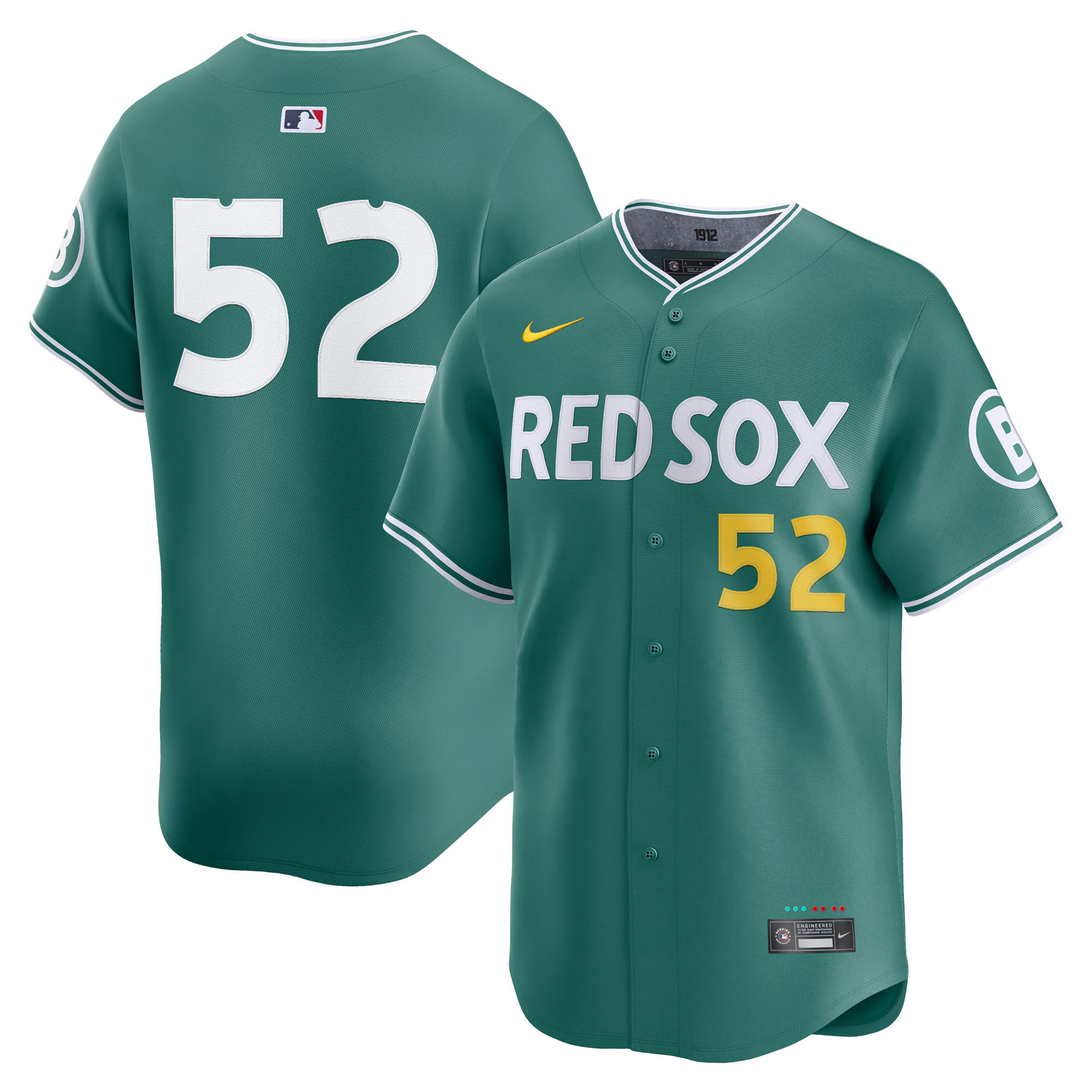 Boston Red Sox 2025 City Connect Vapor Premier Limited Jersey V3 - All Stitched