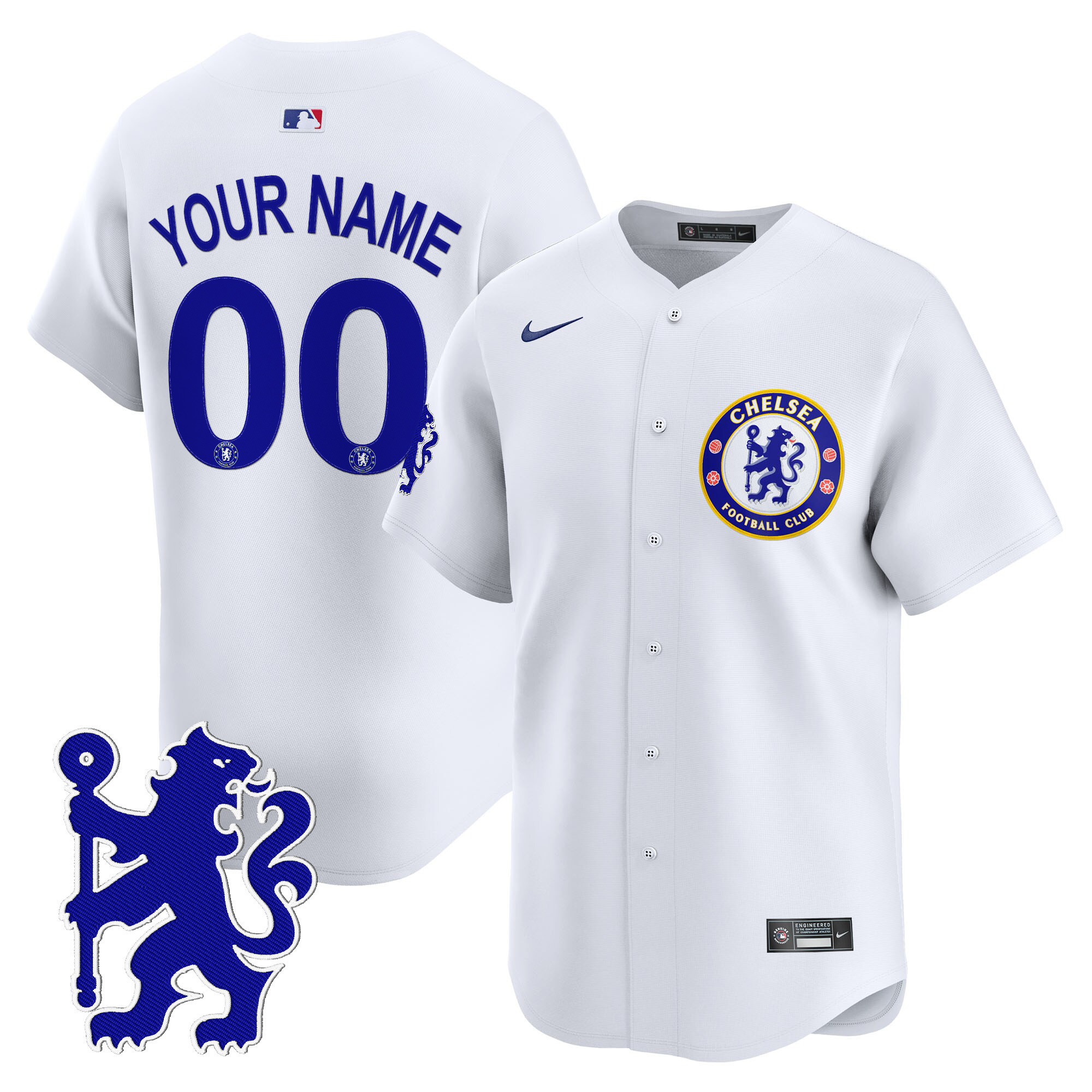 Chelsea 2025 Vapor Baseball Custom Jersey - Stitched