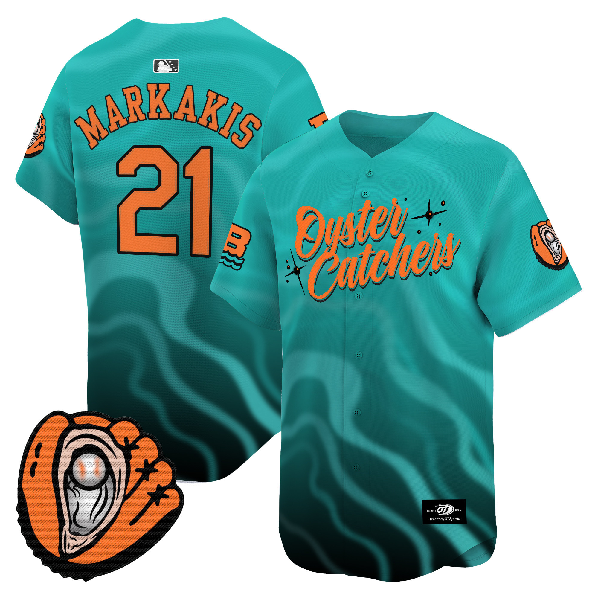 Chesapeake Baysox Oyster Catchers Vapor Premier Limited Jersey - Stitched