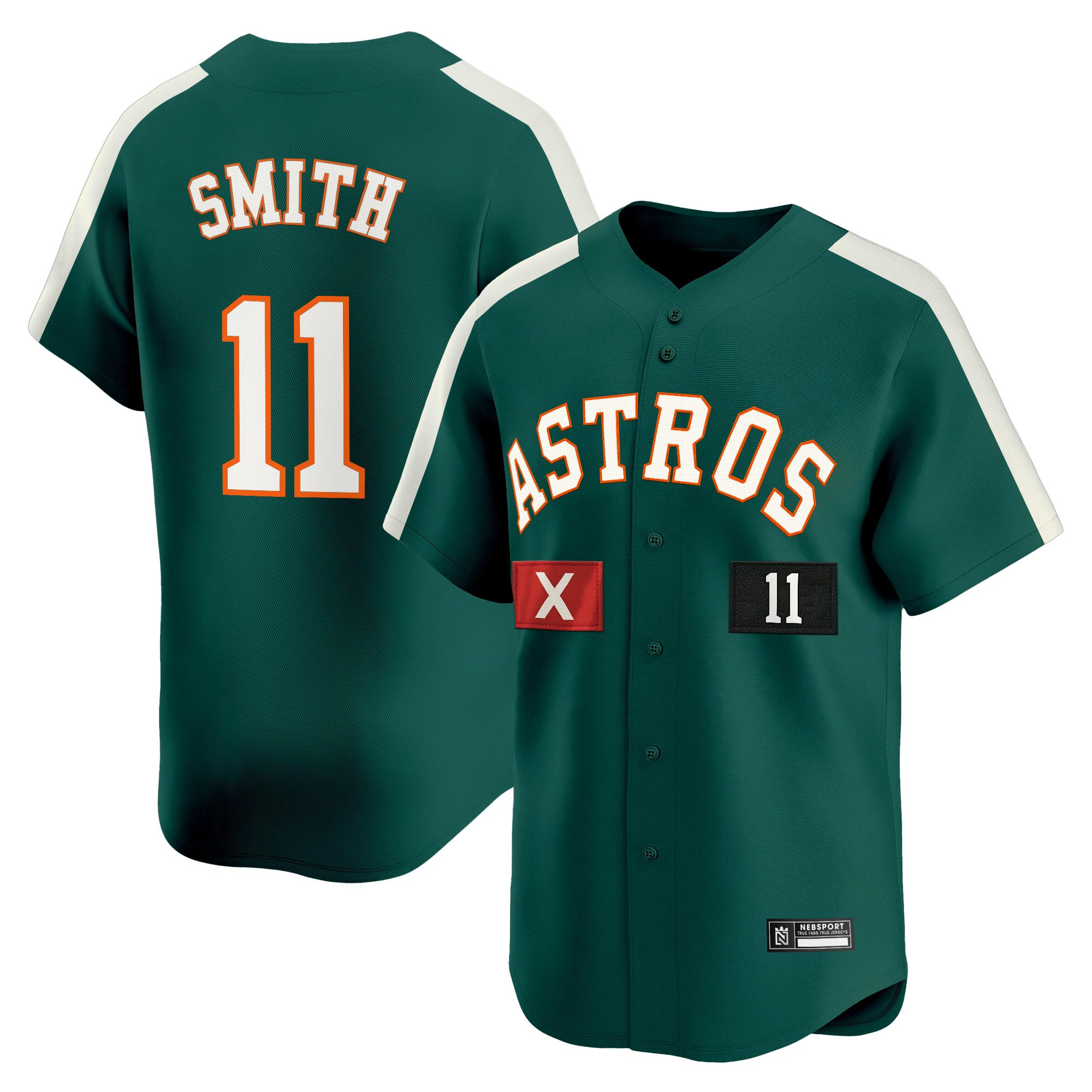 Houston Astros x Squid Game 2025 Vapor Premier Limited Jersey - All Stitched