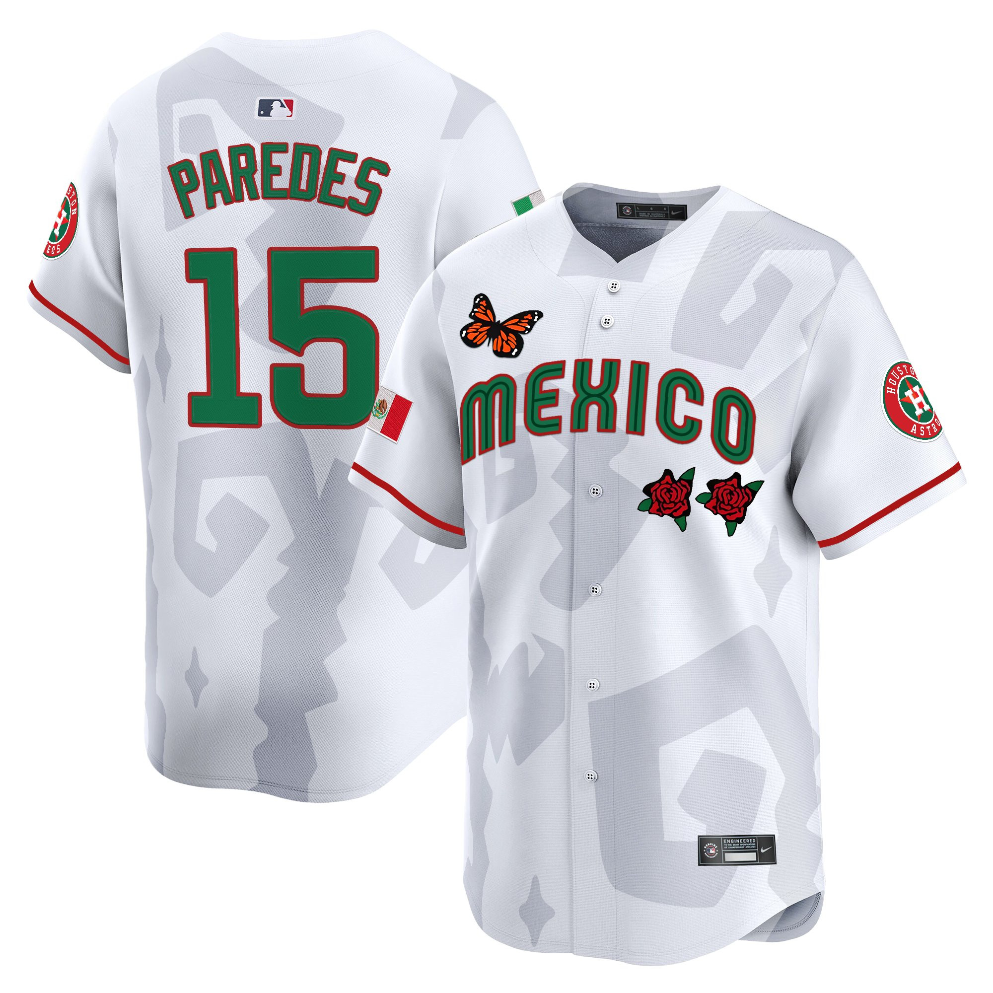 Men's 2025 Mexican Heritage x Sentrock Vapor Premier Limited Jersey - Stitched