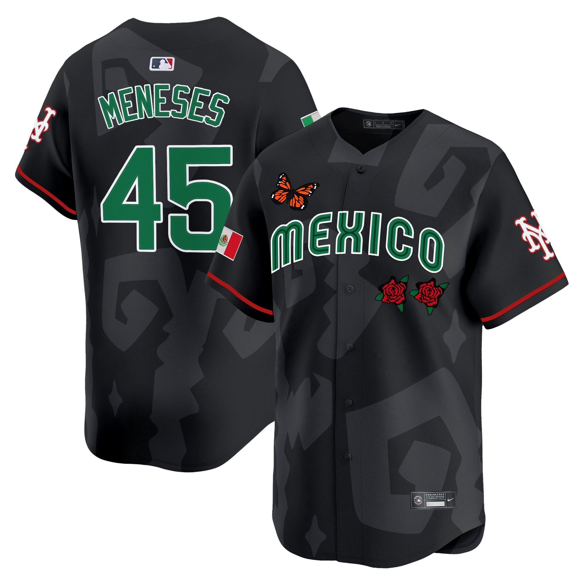 Men's 2025 Mexican Heritage x Sentrock Vapor Premier Limited Jersey - Stitched