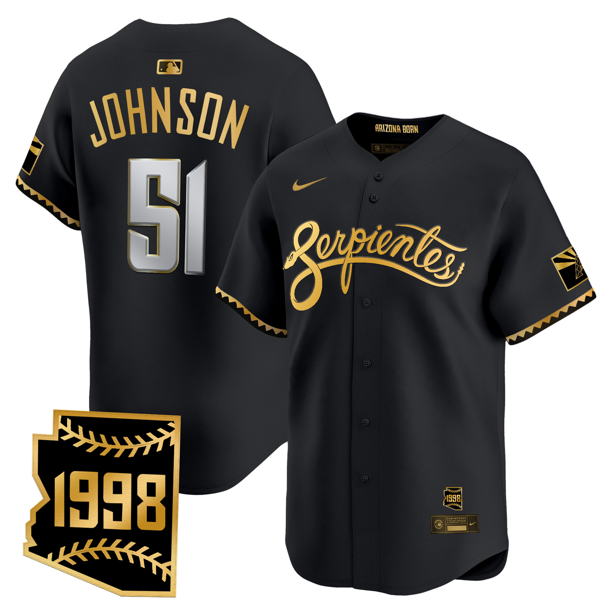 Men's Arizona Diamondbacks 2025 City Connect Vapor Premier Limited Jersey V2 - Stitched
