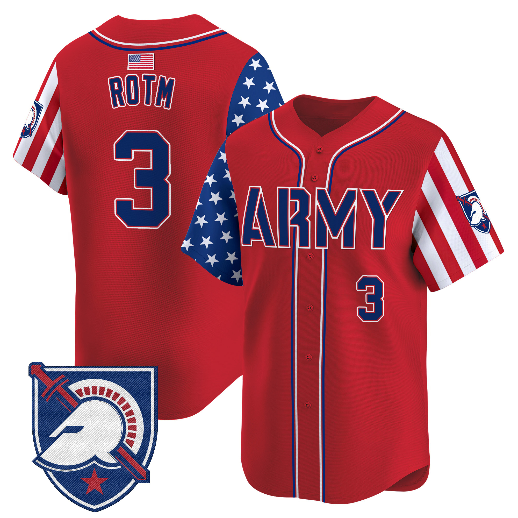 Men's Army Black Knights 2025 Independence Day Vapor Premier Limited Jersey - All Stitched
