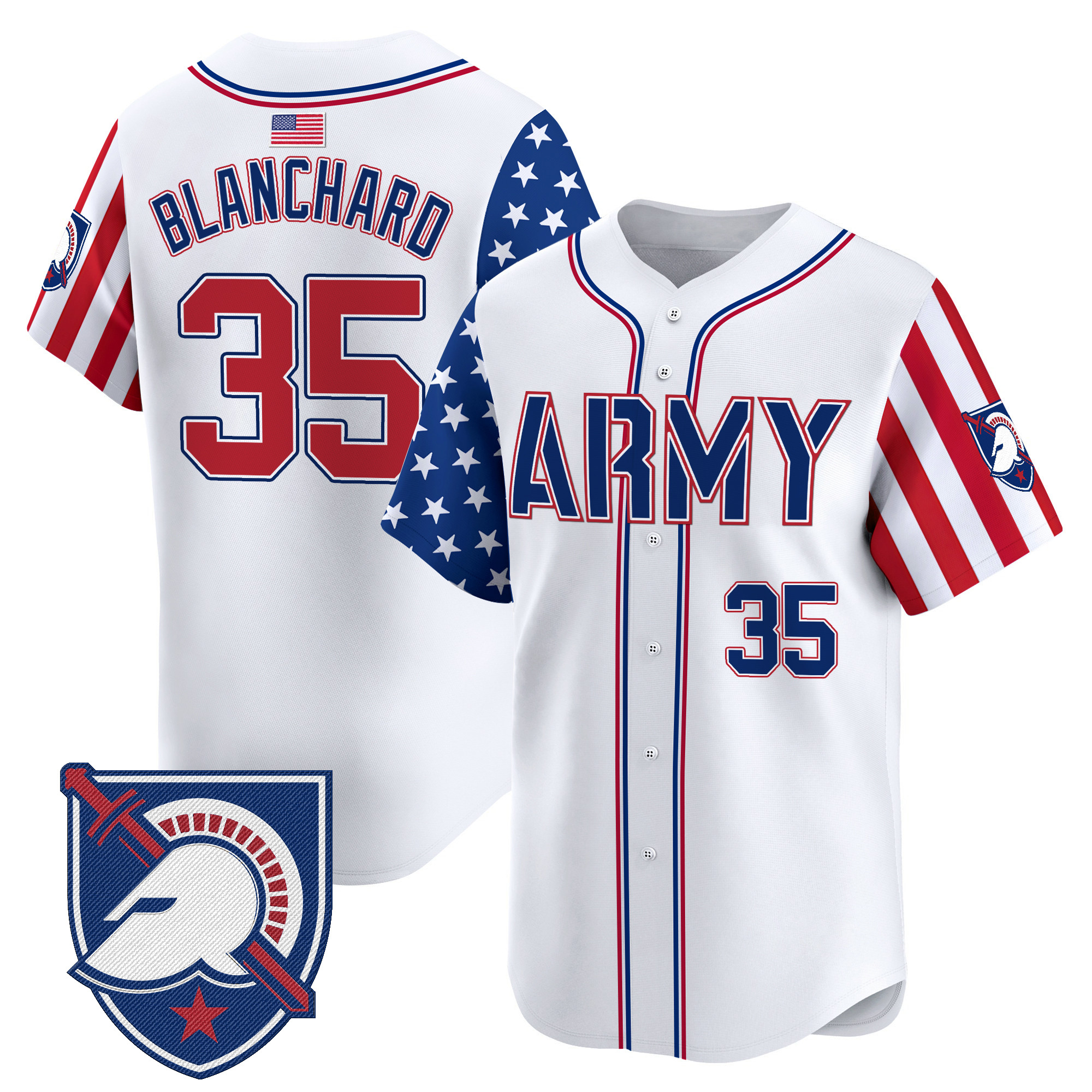 Men's Army Black Knights 2025 Independence Day Vapor Premier Limited Jersey - All Stitched