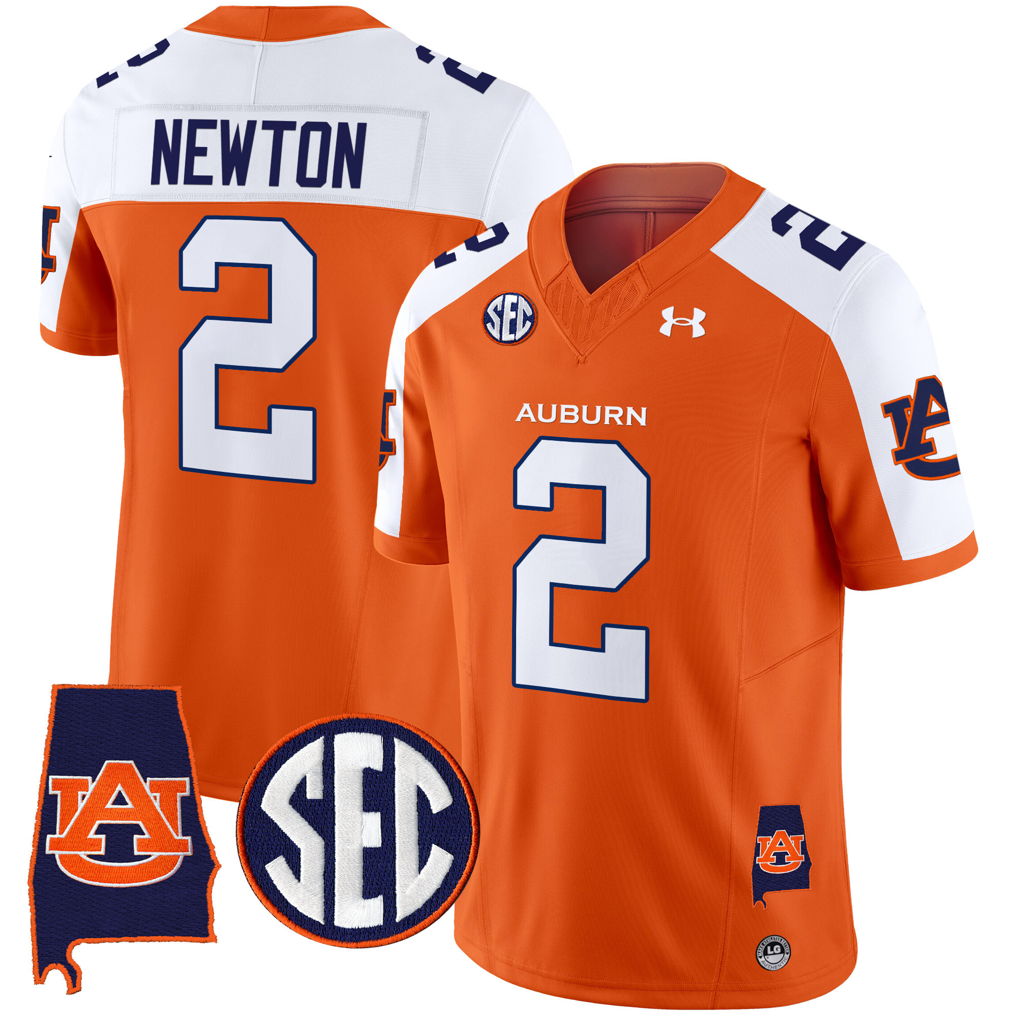 Men's Auburn Tigers 2025 Alabama Patch Vapor Limited Jersey - All Stitched