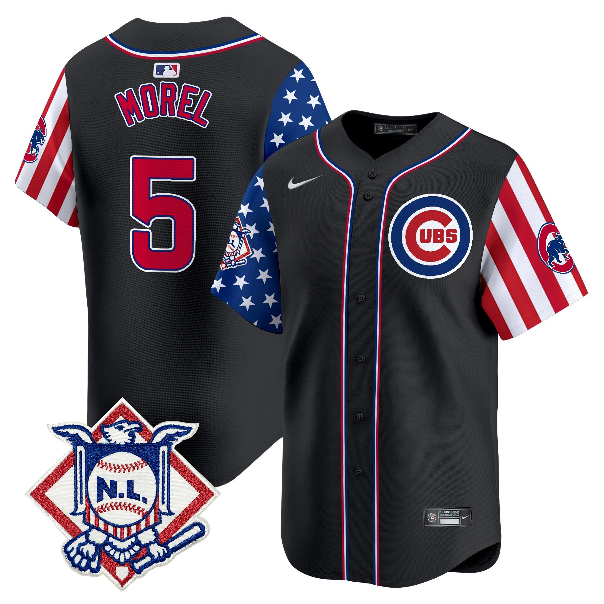 Men's Chicago Cubs 2025 Fourth of July Vapor Premier Limited Jersey V2 - All Stitched