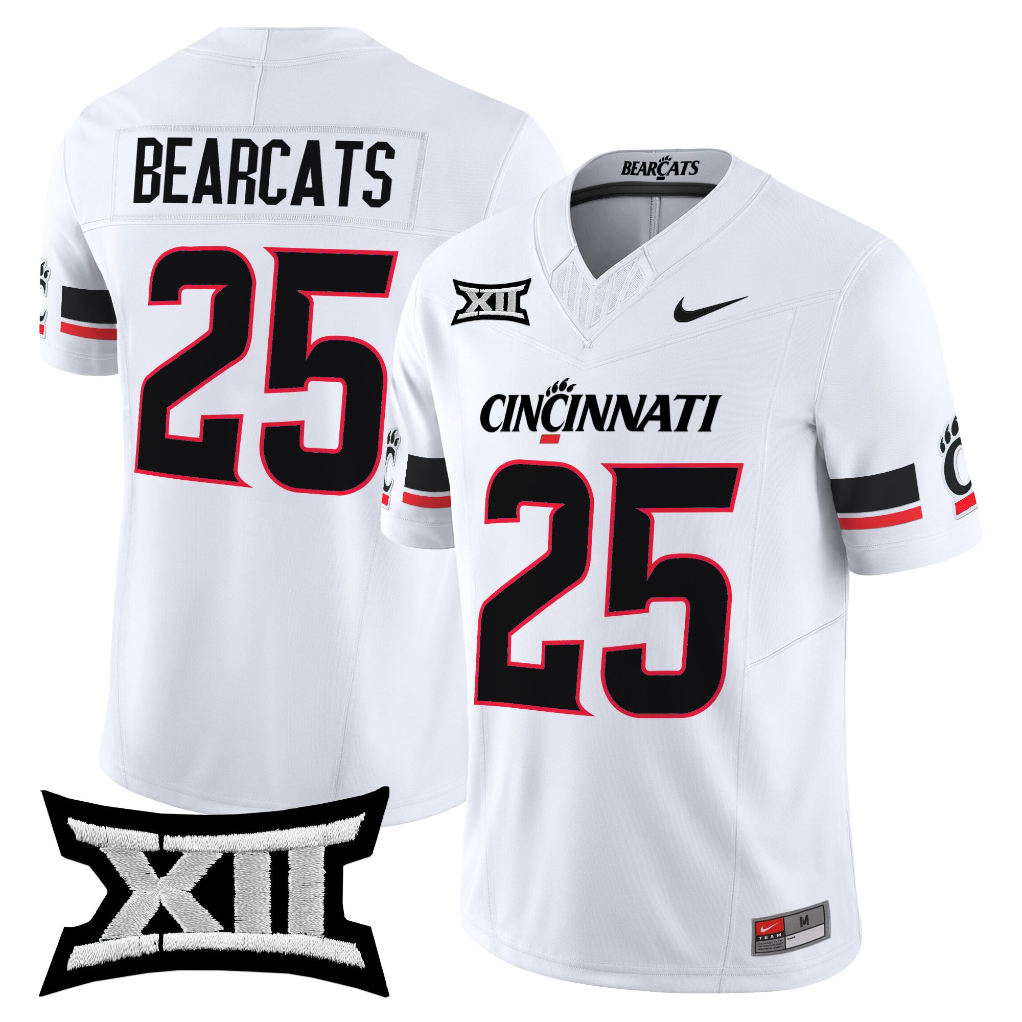 Men's Cincinnati Bearcats 2025 Vapor Limited Jersey - All Stitched