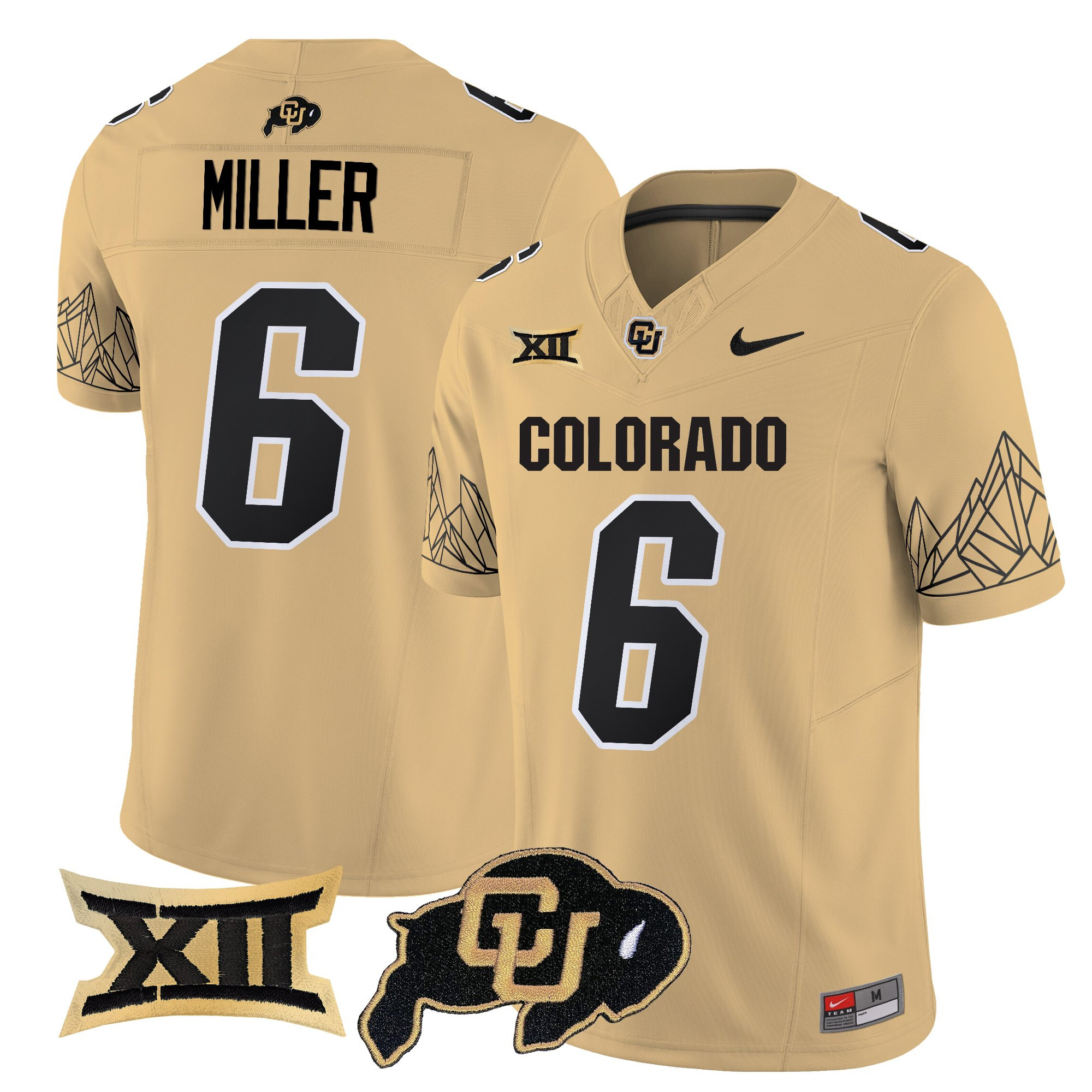 Men's Colorado Buffaloes 2025 Vapor Limited Jersey V2 - All Stitched