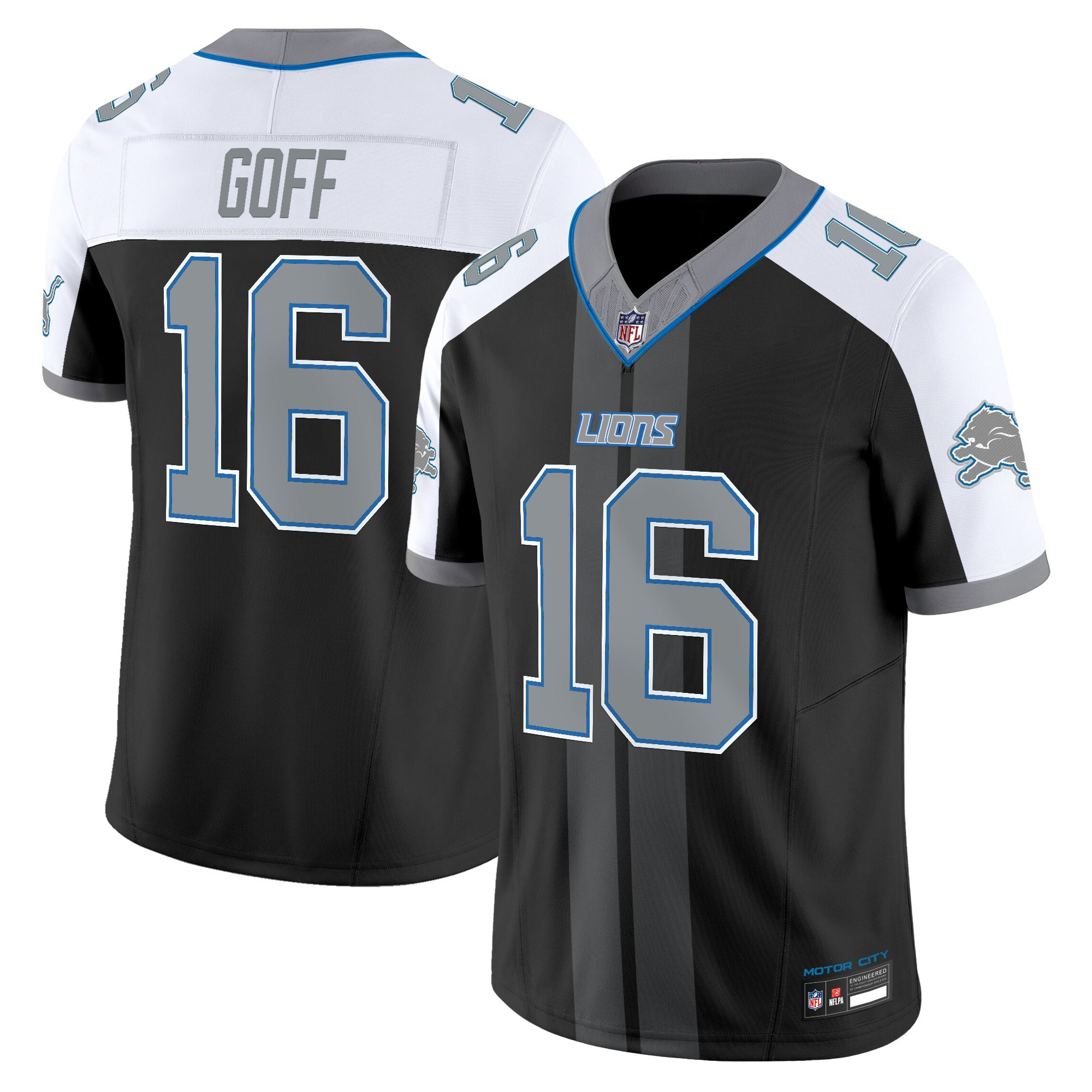 Men's Detroit Lions 'Motor City Racing Edition' Vapor Limited Jersey - All Stitched