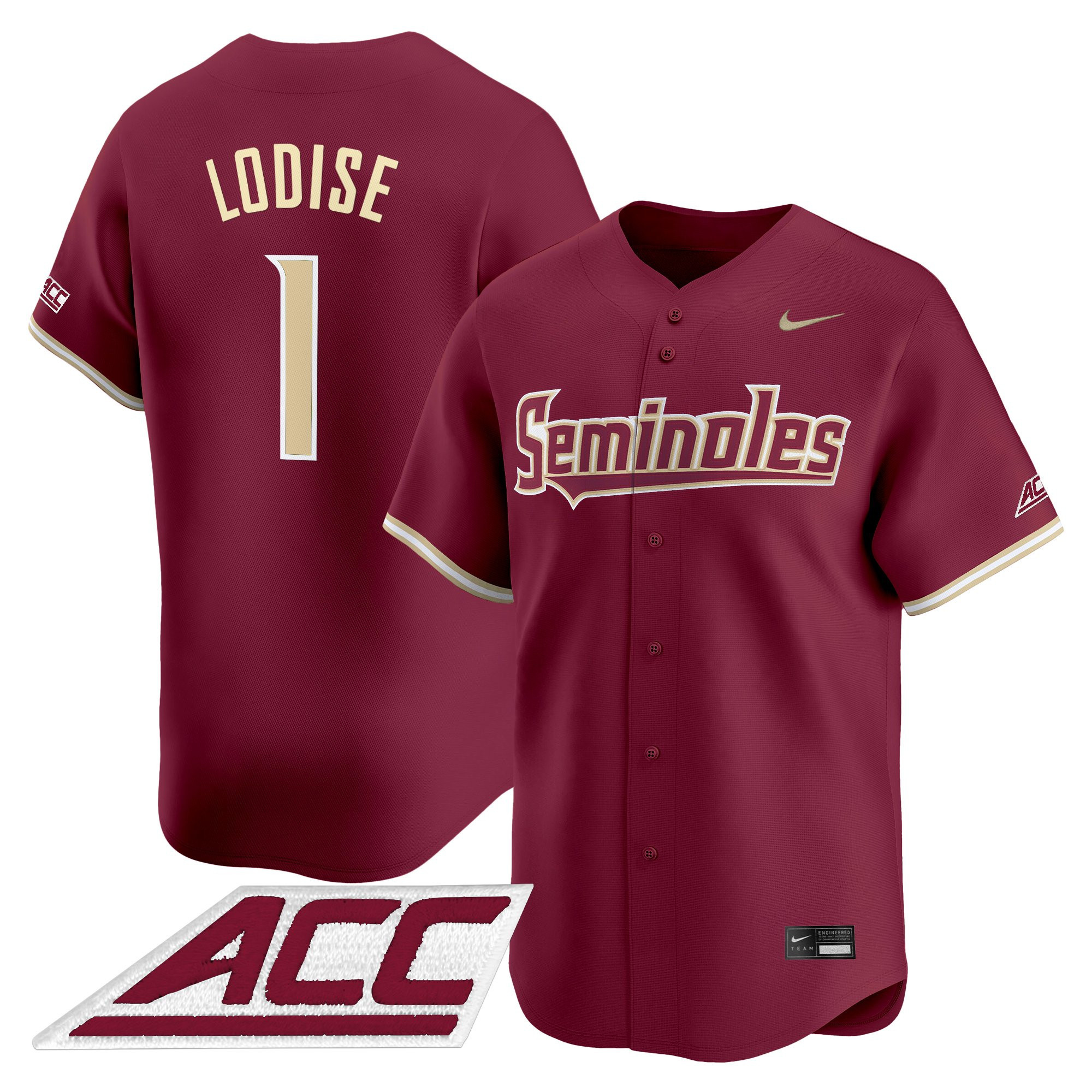Men's Florida State Seminoles 2025 Vapor Premier Limited Jersey - All Stitched