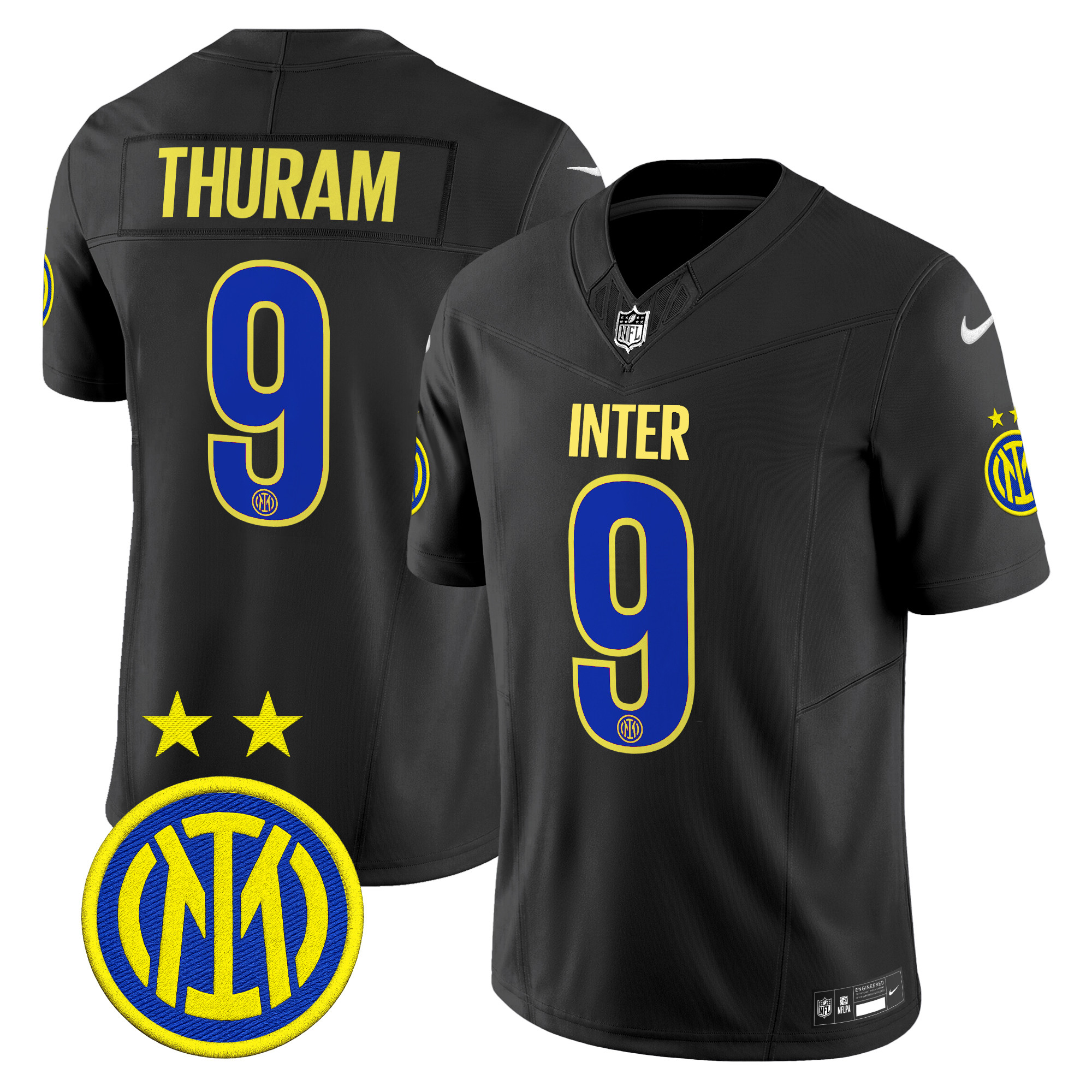 Men's Inter Milan Soccer x Football Vapor Limited Jersey - All stitched
