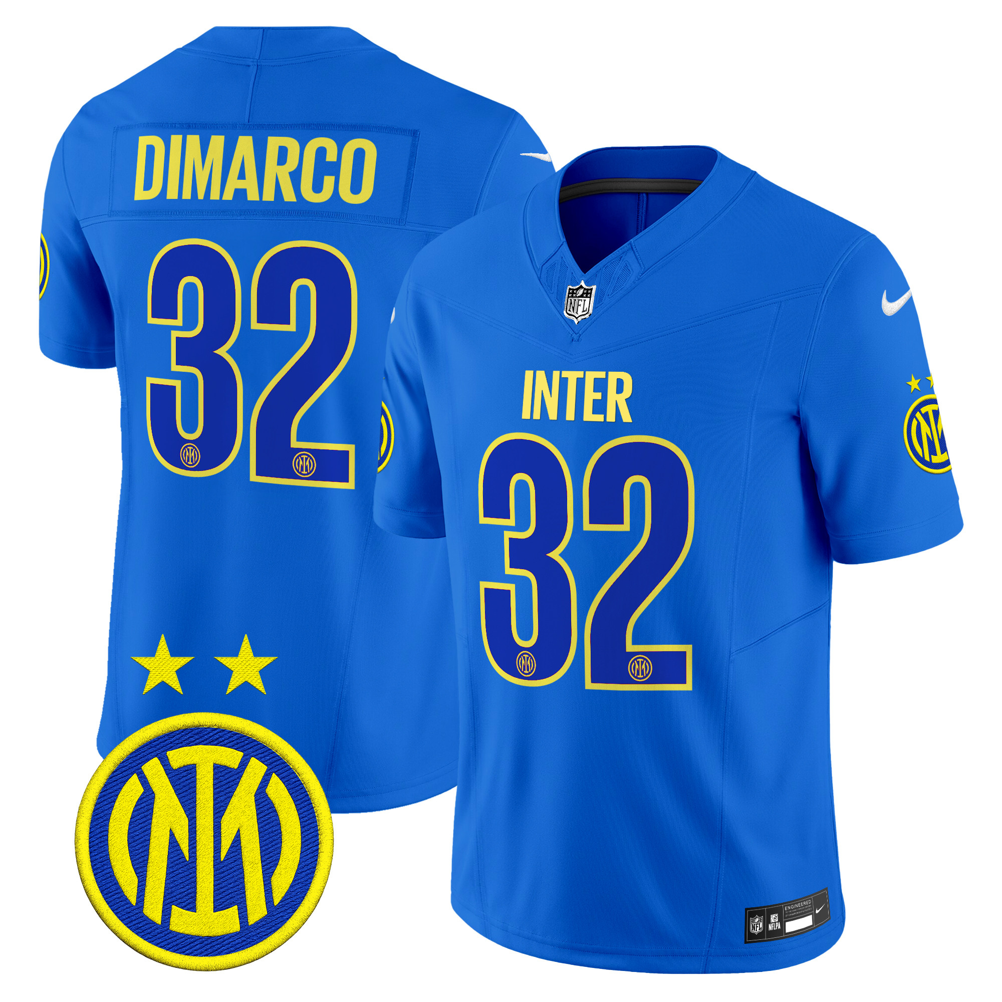 Men's Inter Milan Soccer x Football Vapor Limited Jersey - All stitched