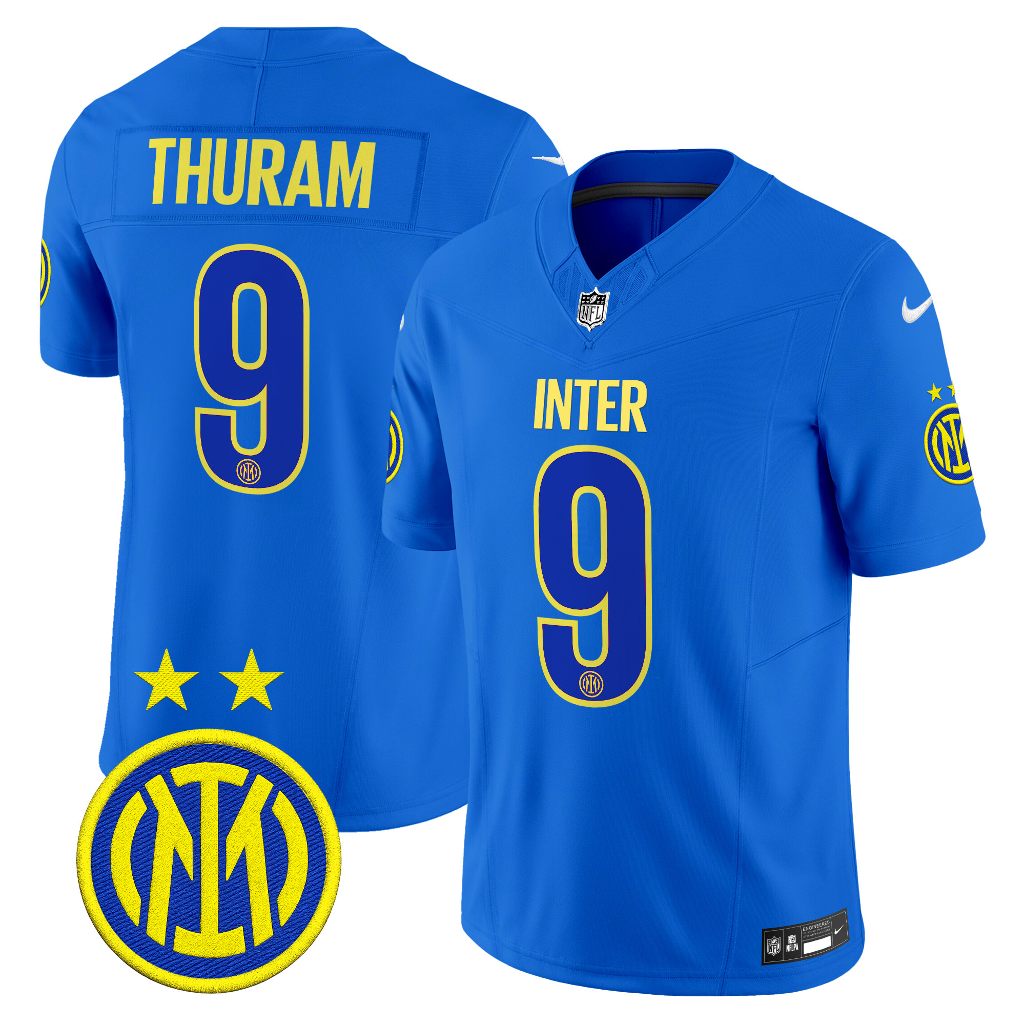 Men's Inter Milan Soccer x Football Vapor Limited Jersey - All stitched
