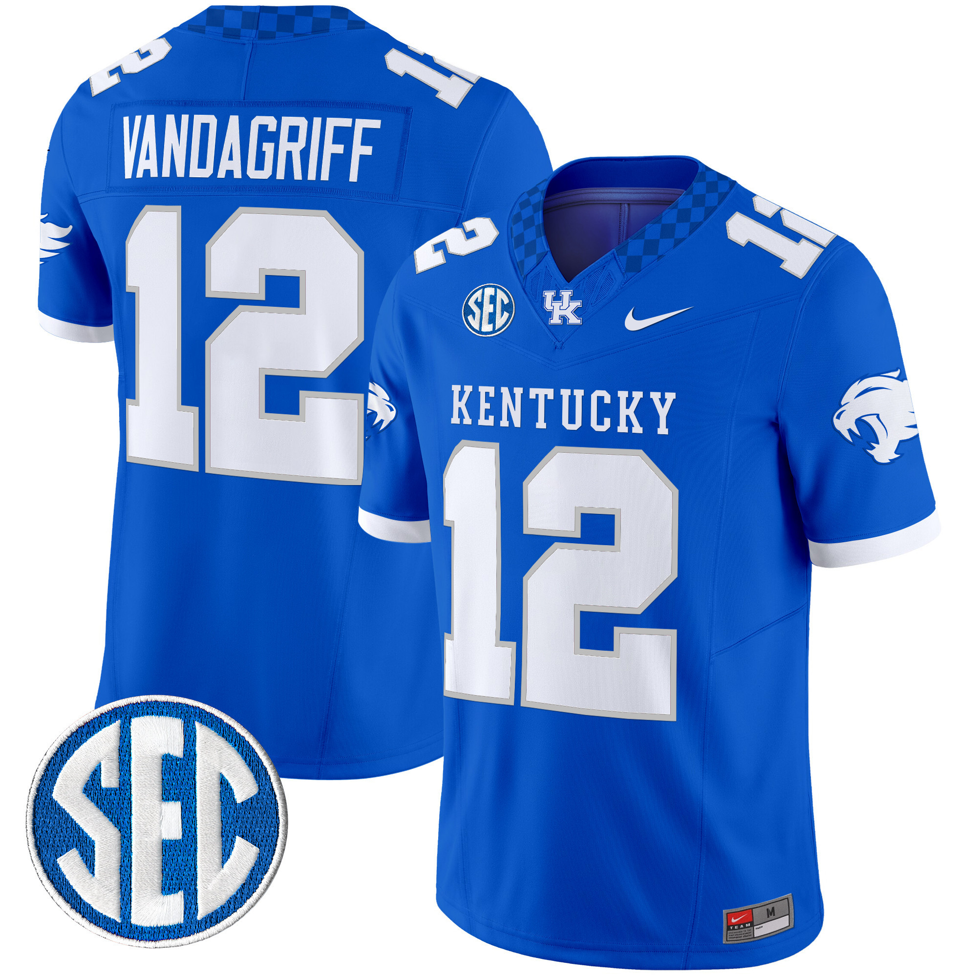 Men's Kentucky Wildcats 2025 Vapor Limited Jersey - All Stitched