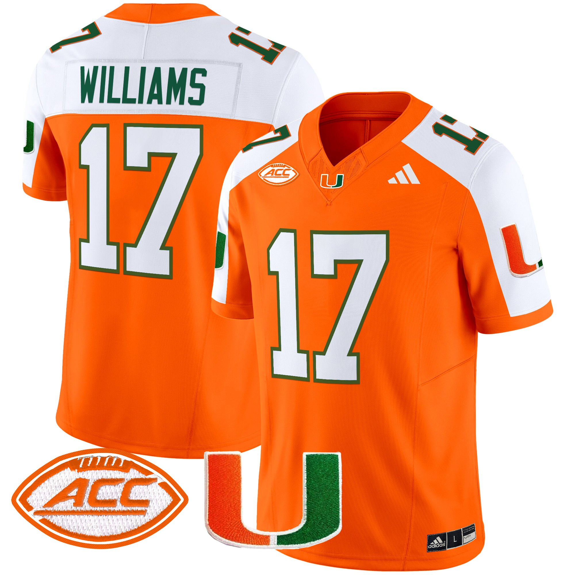 Men's Miami Hurricanes 2025 Vapor Limited Jersey - All Stitched