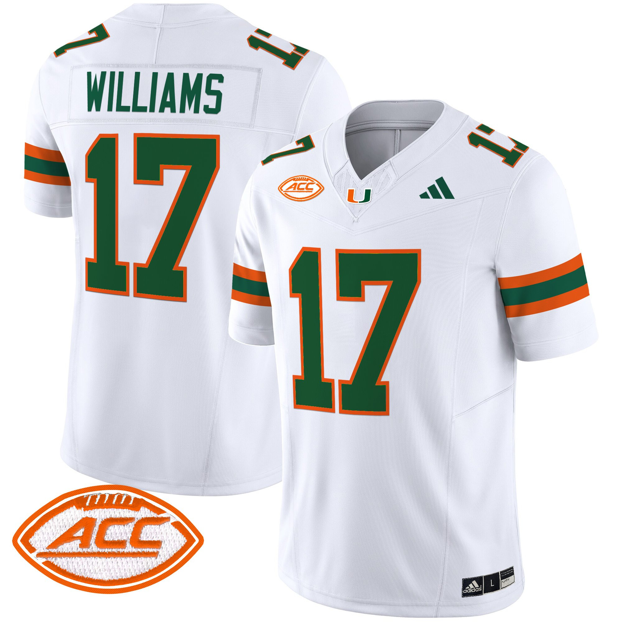 Men's Miami Hurricanes 2025 Vapor Limited Jersey - All Stitched