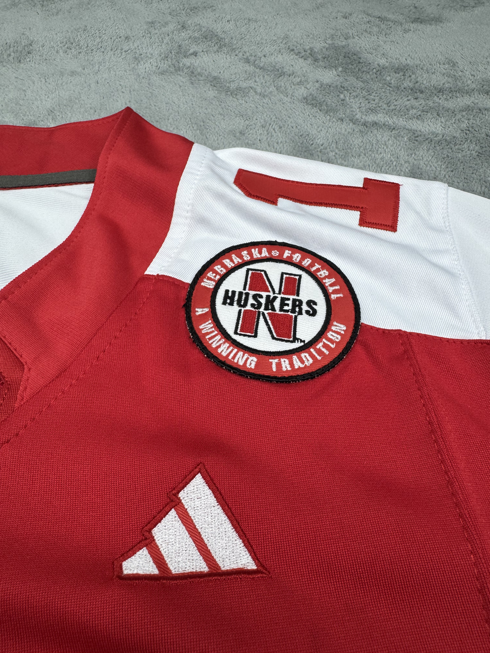 Men's Nebraska Cornhuskers 2025 Vapor Limited Jersey - All Stitched