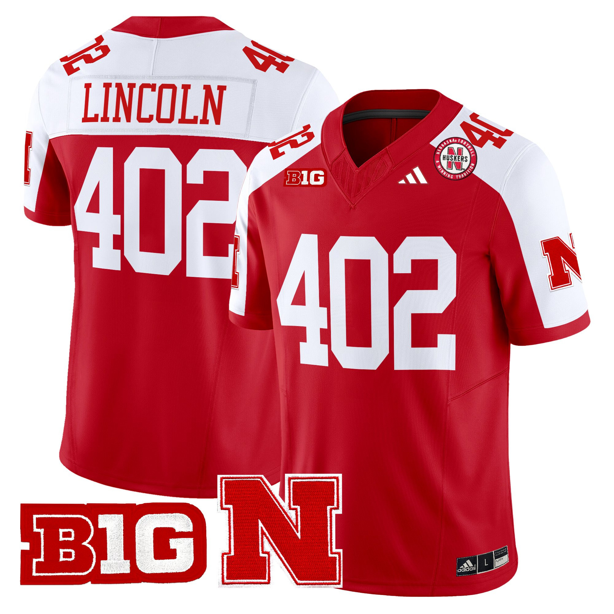 Men's Nebraska Cornhuskers 2025 Vapor Limited Jersey - All Stitched