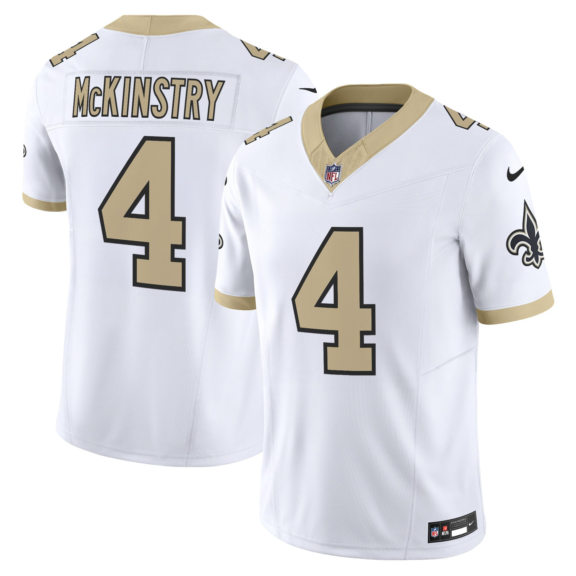 Men's New Orleans Saints 'Gameday Golds Edition' Vapor Jersey - All Stitched