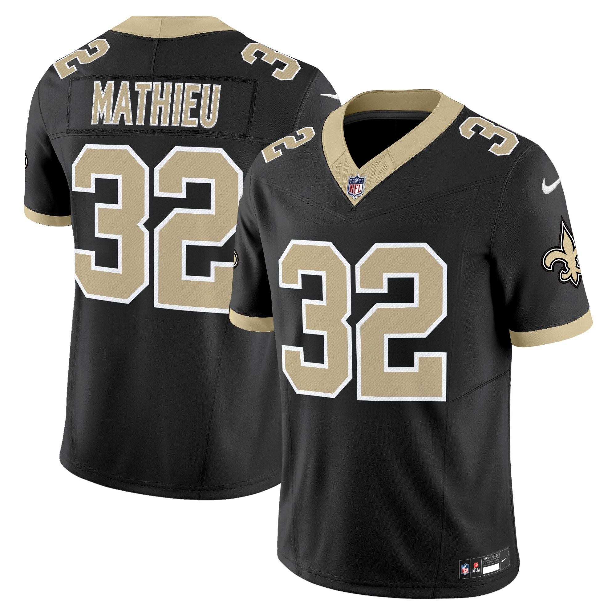 Men's New Orleans Saints 'Gameday Golds Edition' Vapor Jersey - All Stitched