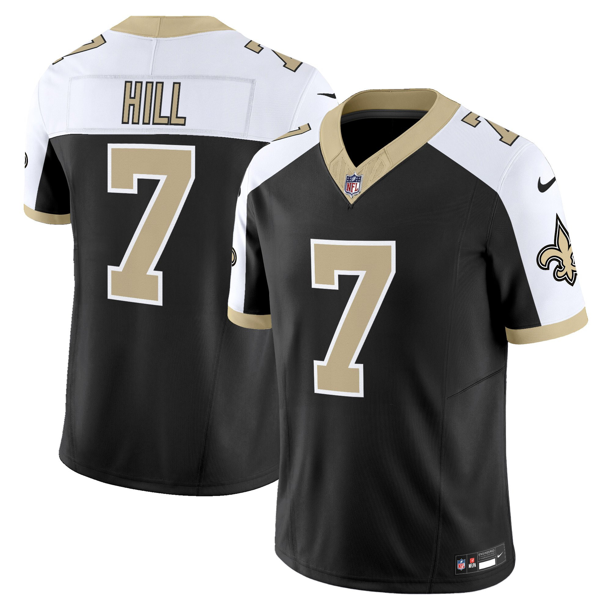 Men's New Orleans Saints 'Gameday Golds Edition' Vapor Jersey - All Stitched