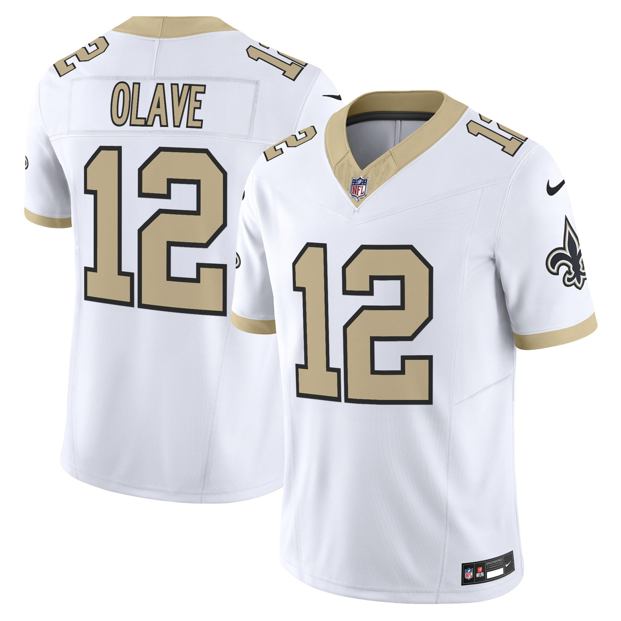 Men's New Orleans Saints 'Gameday Golds Edition' Vapor Jersey - All Stitched