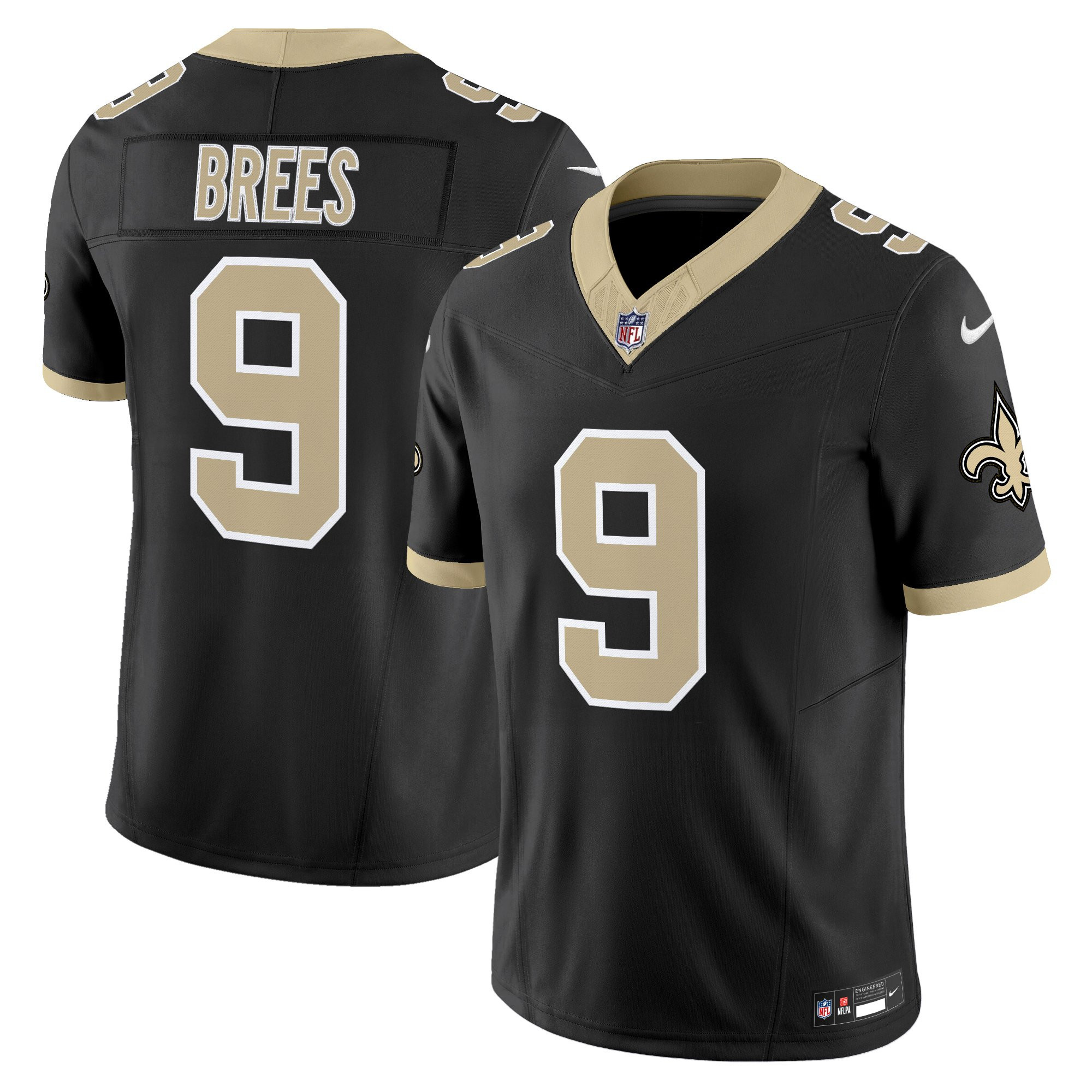 Men's New Orleans Saints 'Gameday Golds Edition' Vapor Jersey - All Stitched