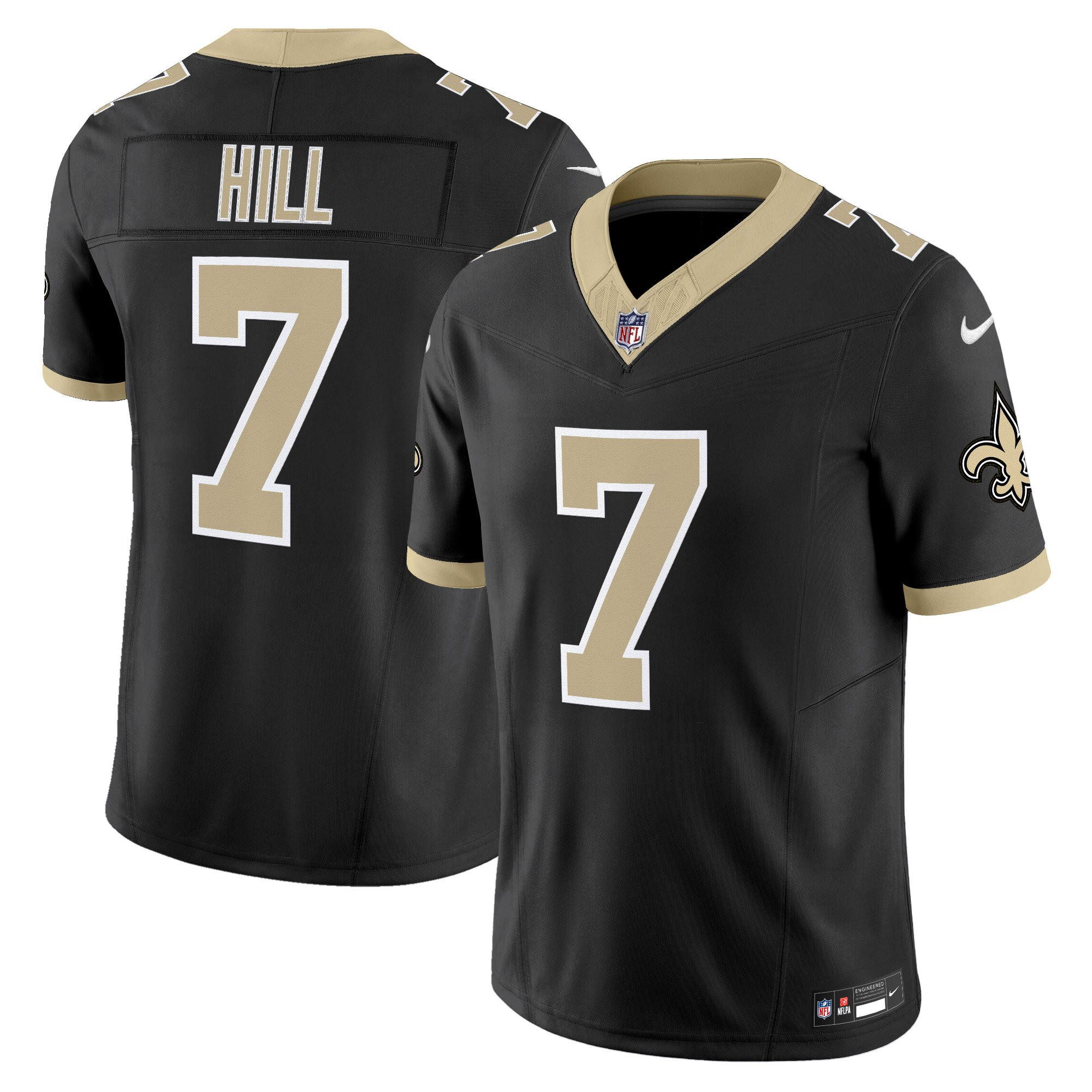 Men's New Orleans Saints 'Gameday Golds Edition' Vapor Jersey - All Stitched