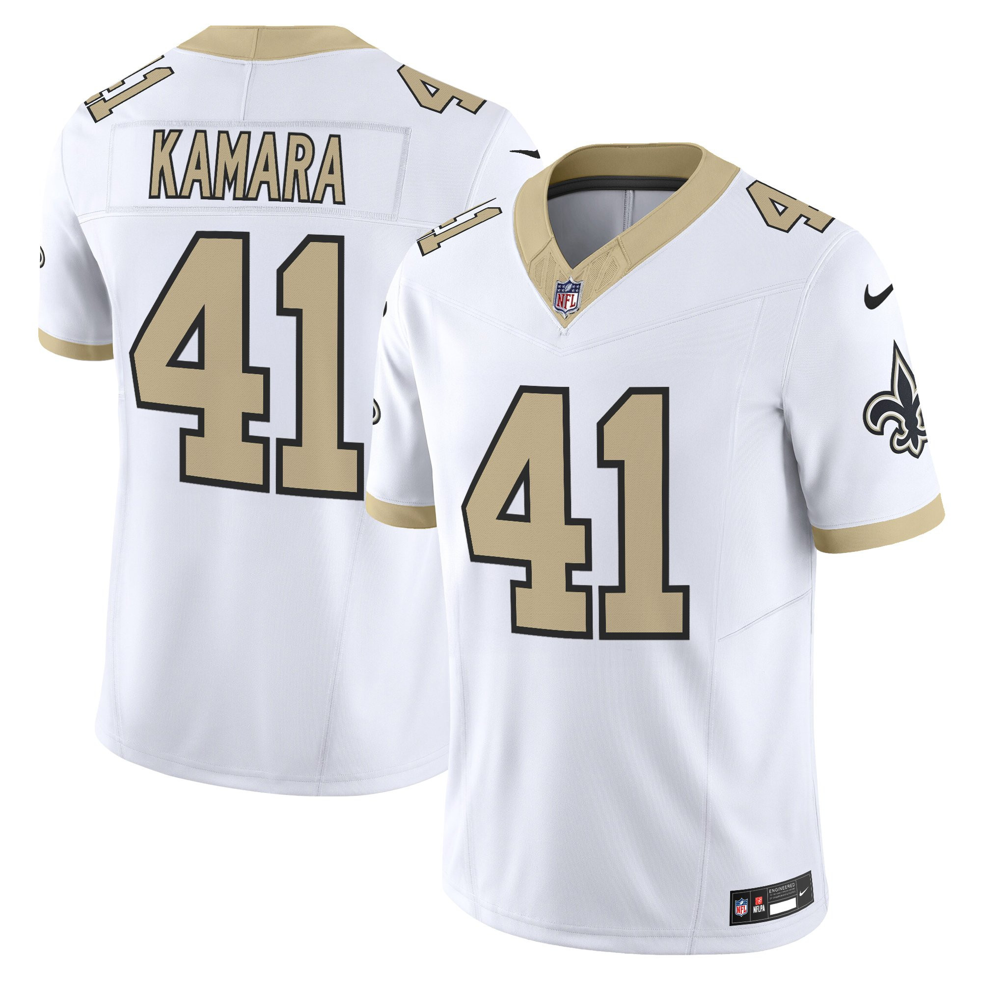 Men's New Orleans Saints 'Gameday Golds Edition' Vapor Jersey - All Stitched