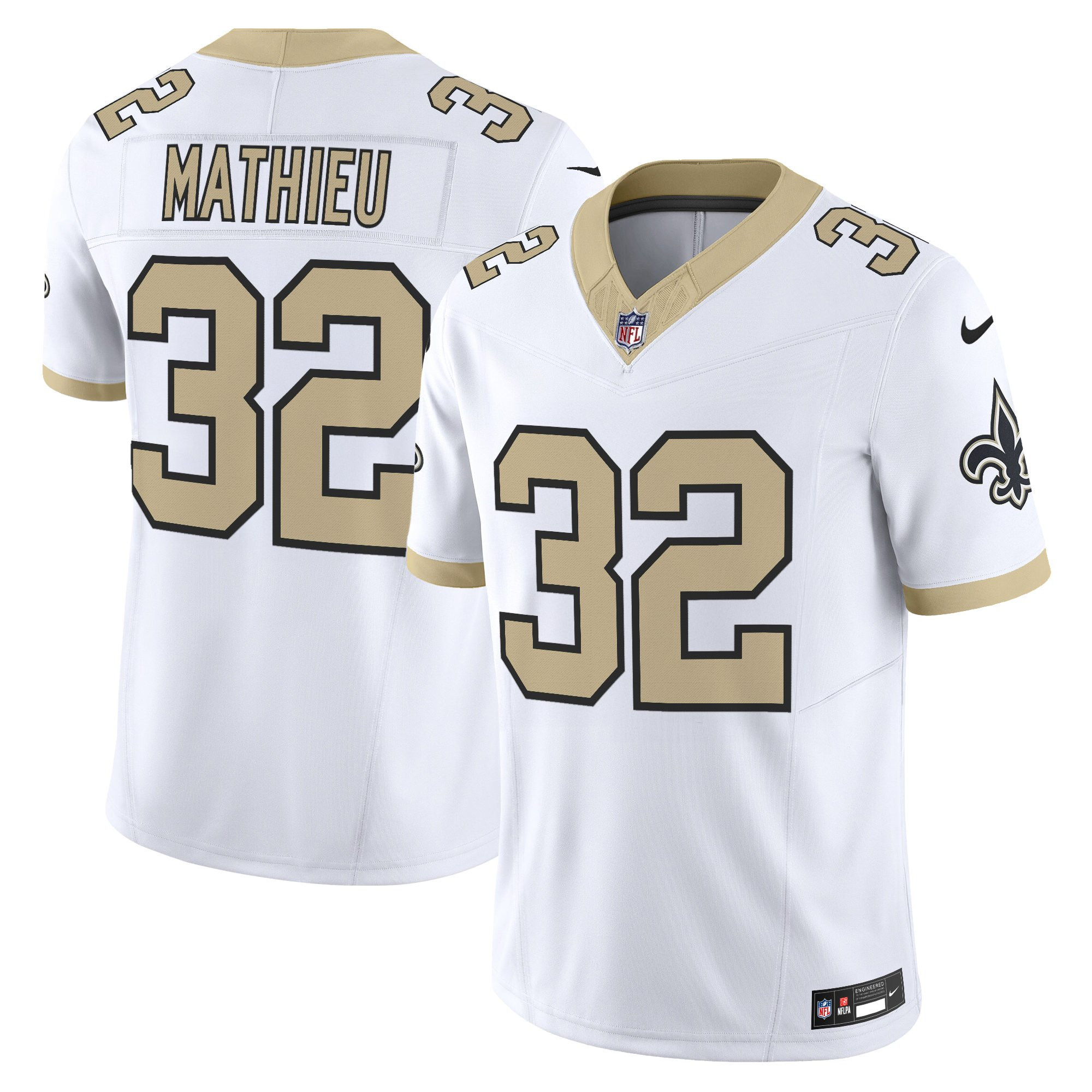 Men's New Orleans Saints 'Gameday Golds Edition' Vapor Jersey - All Stitched