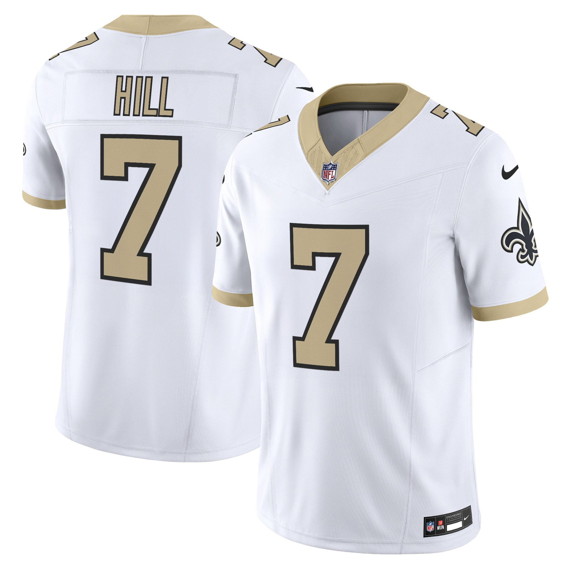 Men's New Orleans Saints 'Gameday Golds Edition' Vapor Jersey - All Stitched