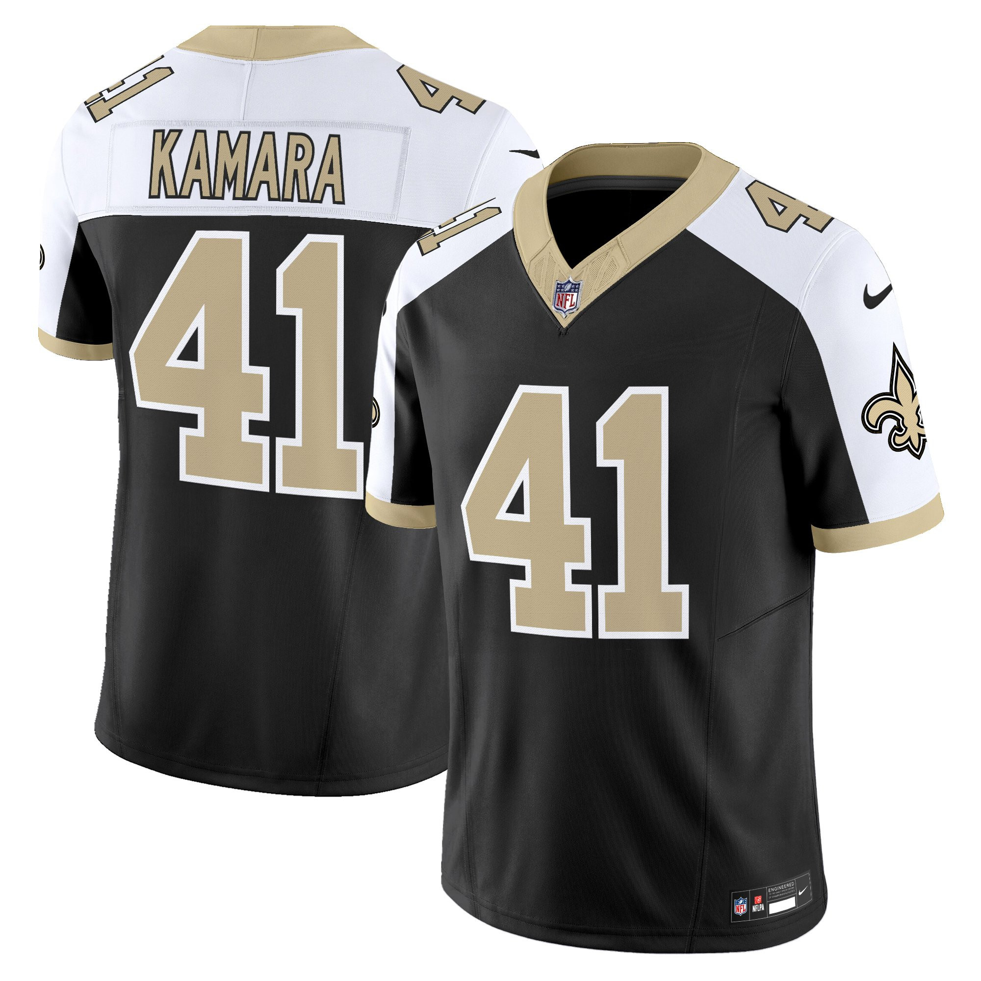 Men's New Orleans Saints 'Gameday Golds Edition' Vapor Jersey - All Stitched