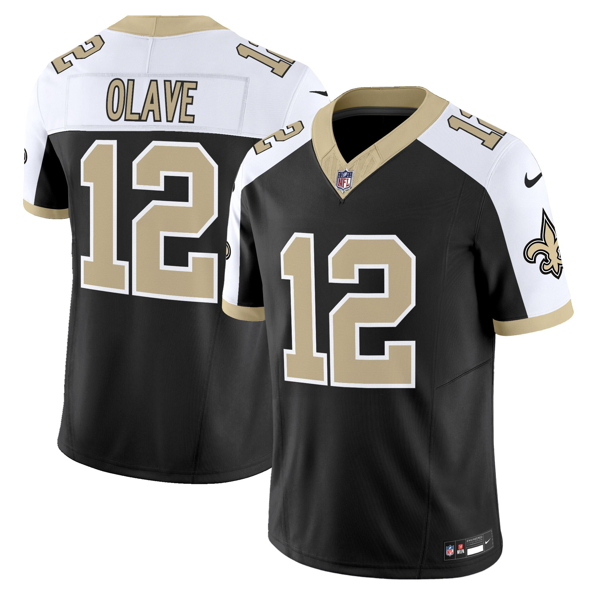 Men's New Orleans Saints 'Gameday Golds Edition' Vapor Jersey - All Stitched