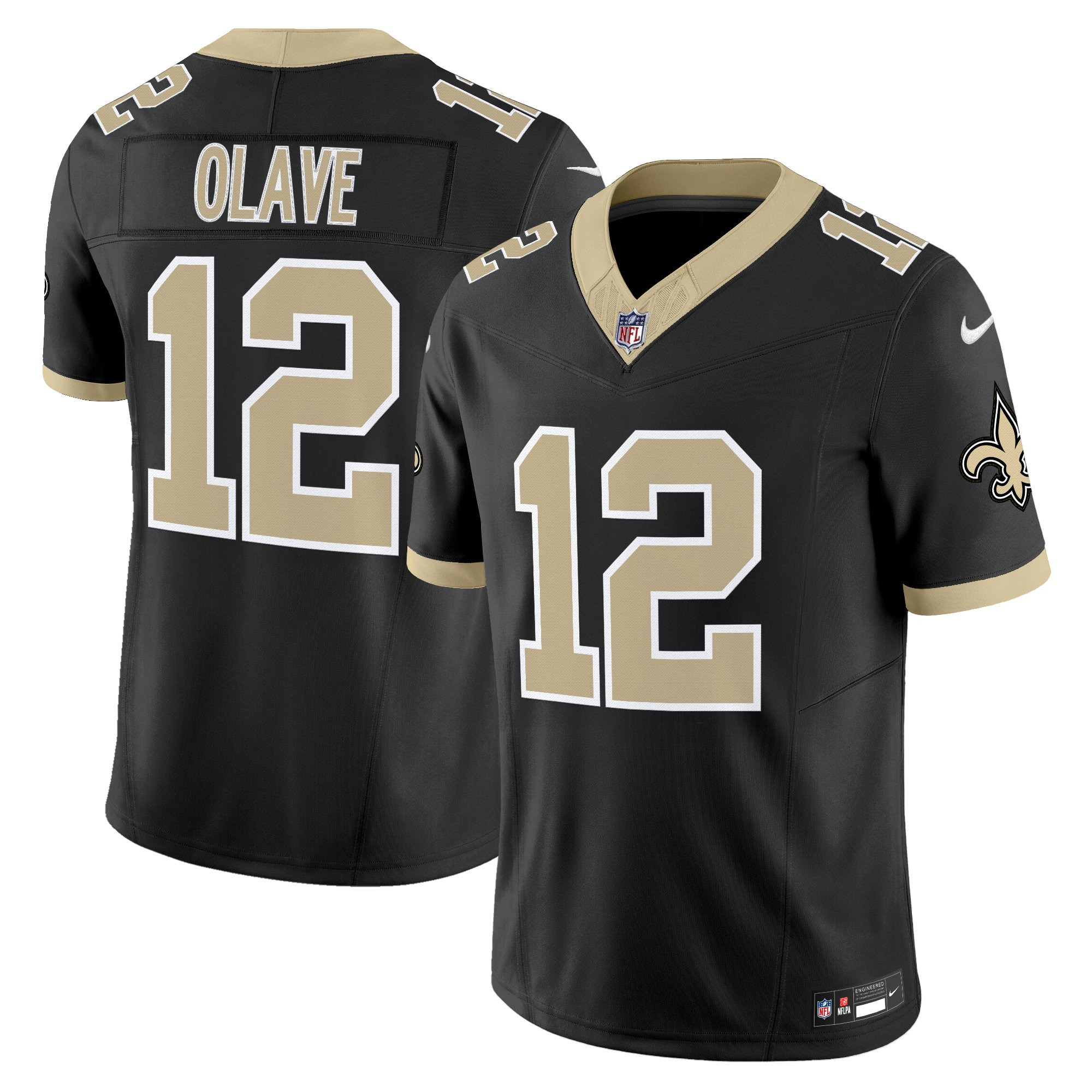 Men's New Orleans Saints 'Gameday Golds Edition' Vapor Jersey - All Stitched