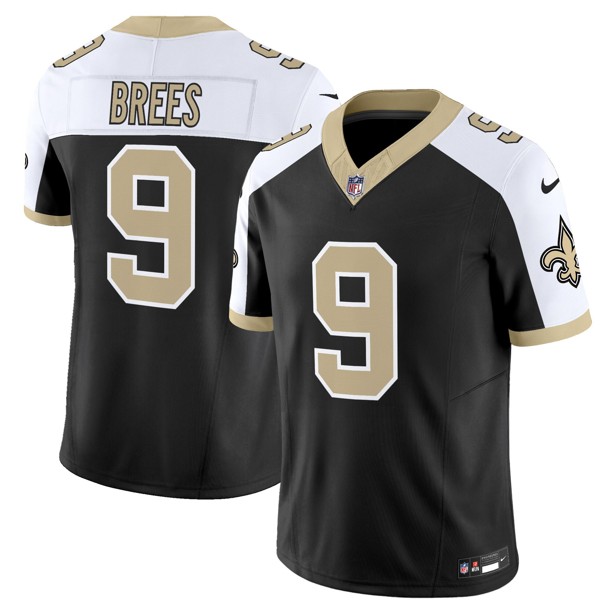 Men's New Orleans Saints 'Gameday Golds Edition' Vapor Jersey - All Stitched