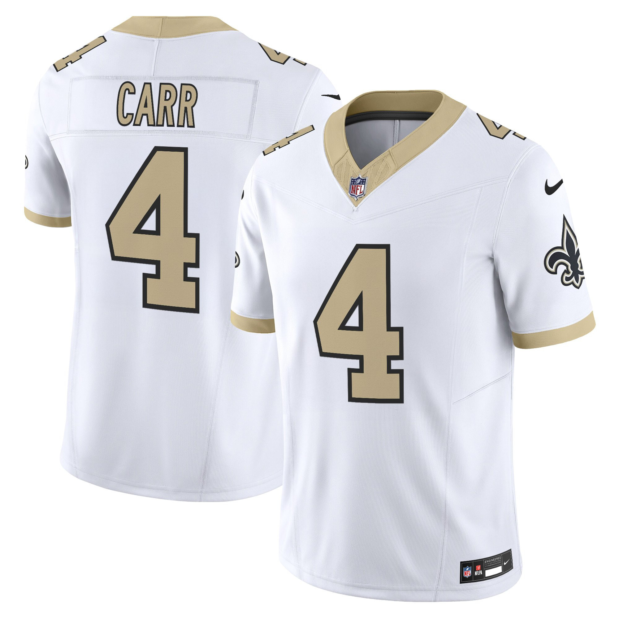 Men's New Orleans Saints 'Gameday Golds Edition' Vapor Jersey - All Stitched