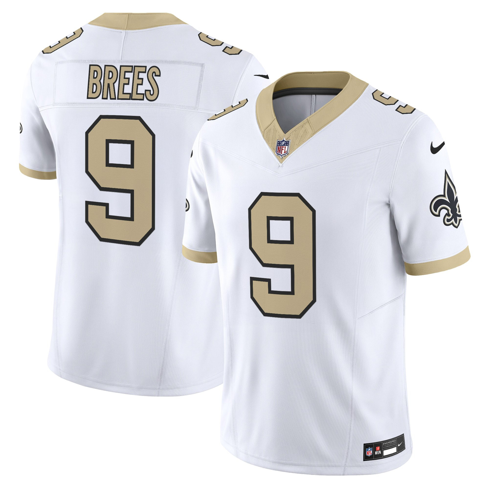 Men's New Orleans Saints 'Gameday Golds Edition' Vapor Jersey - All Stitched