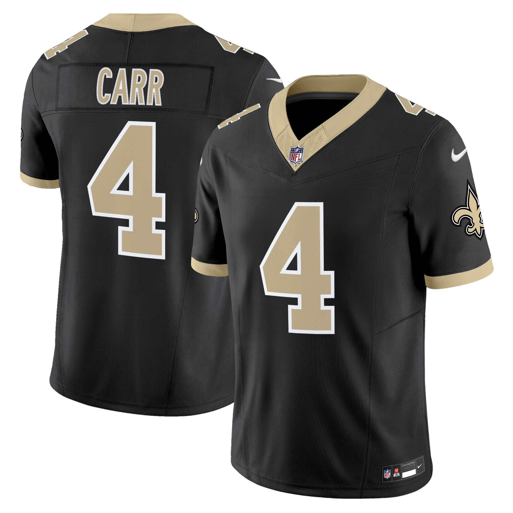 Men's New Orleans Saints 'Gameday Golds Edition' Vapor Jersey - All Stitched