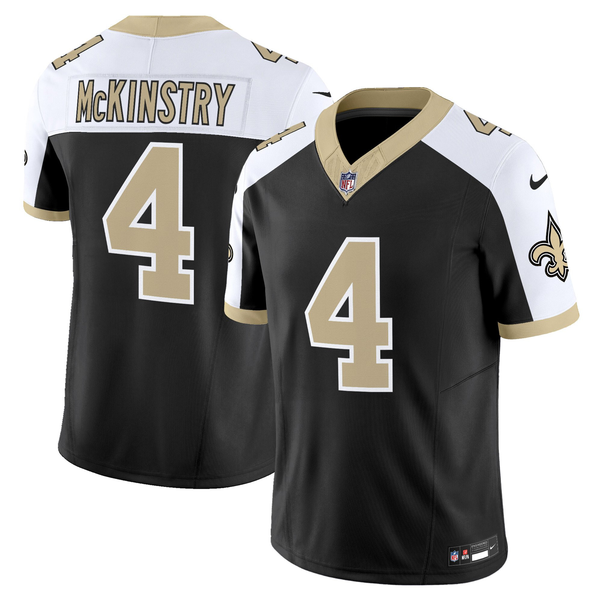 Men's New Orleans Saints 'Gameday Golds Edition' Vapor Jersey - All Stitched