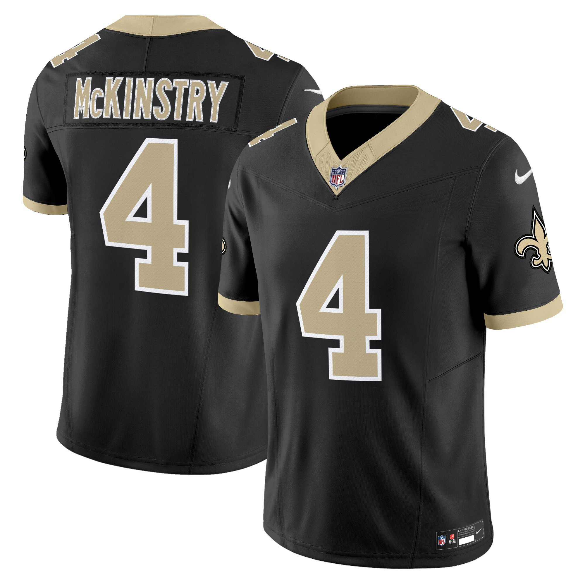Men's New Orleans Saints 'Gameday Golds Edition' Vapor Jersey - All Stitched