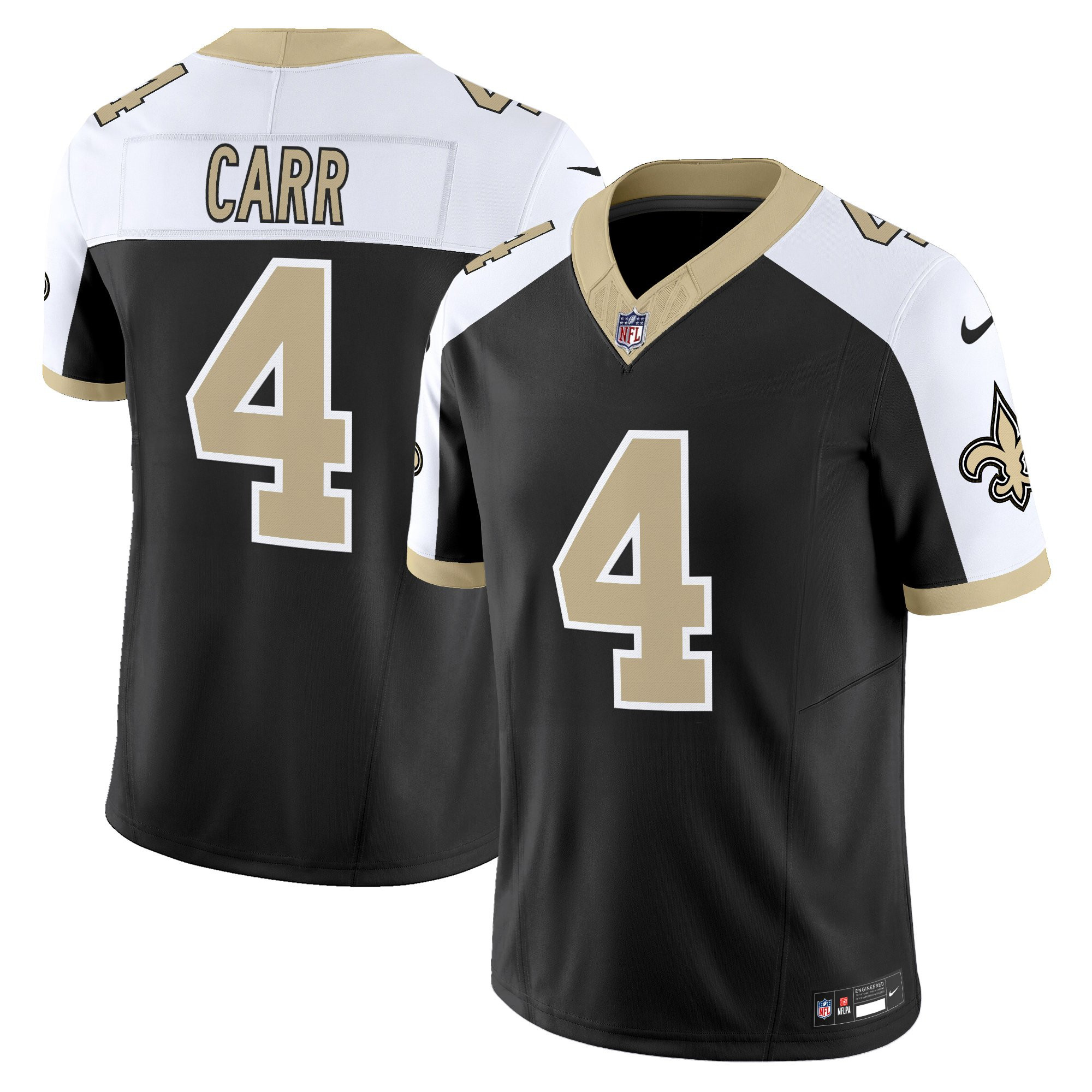 Men's New Orleans Saints 'Gameday Golds Edition' Vapor Jersey - All Stitched