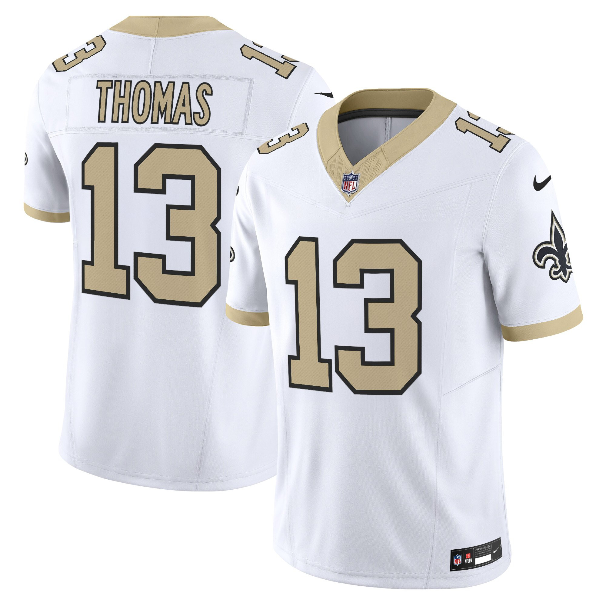 Men's New Orleans Saints 'Gameday Golds Edition' Vapor Jersey - All Stitched