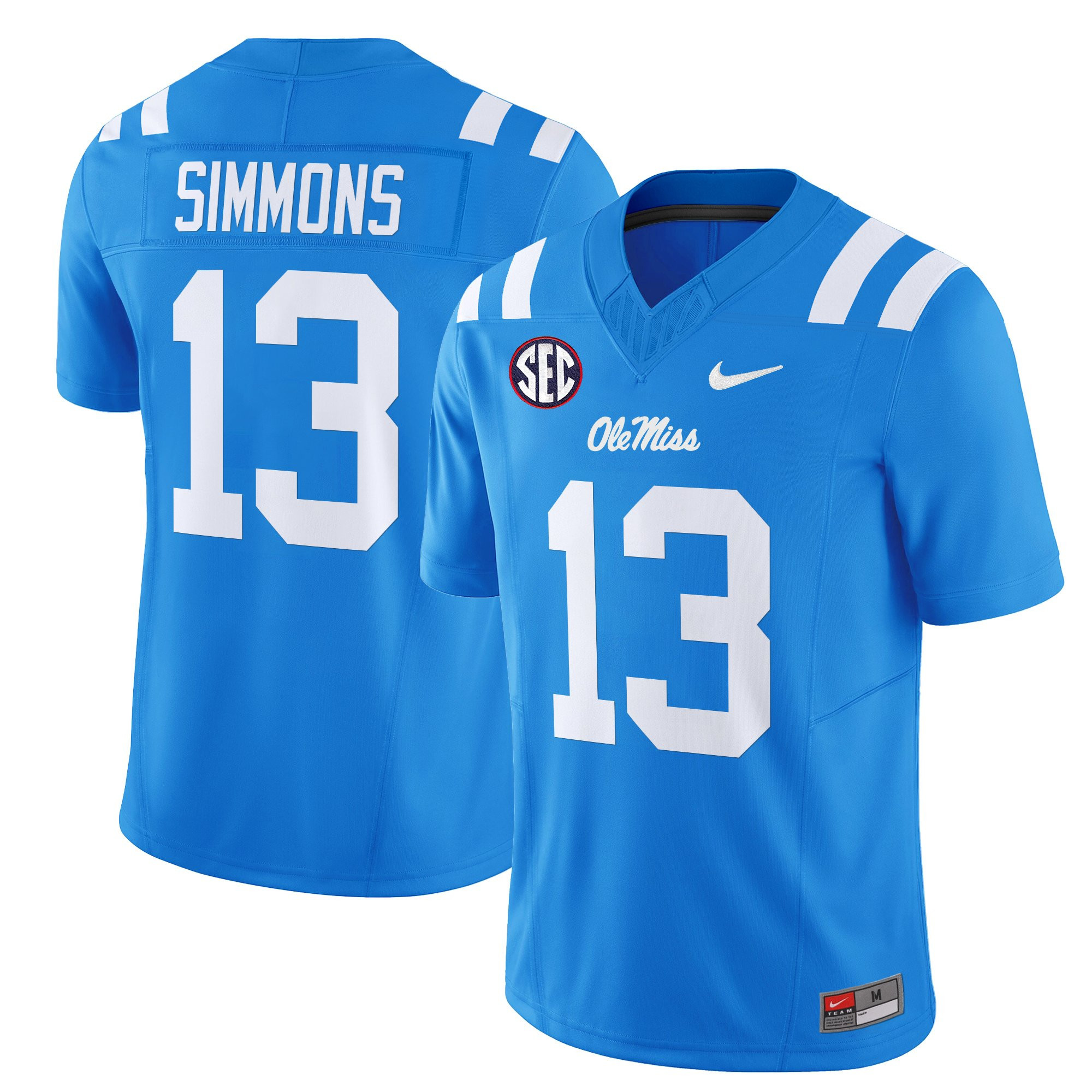 Men's Ole Miss Rebels 2025 Vapor Limited Jersey - All Stitched