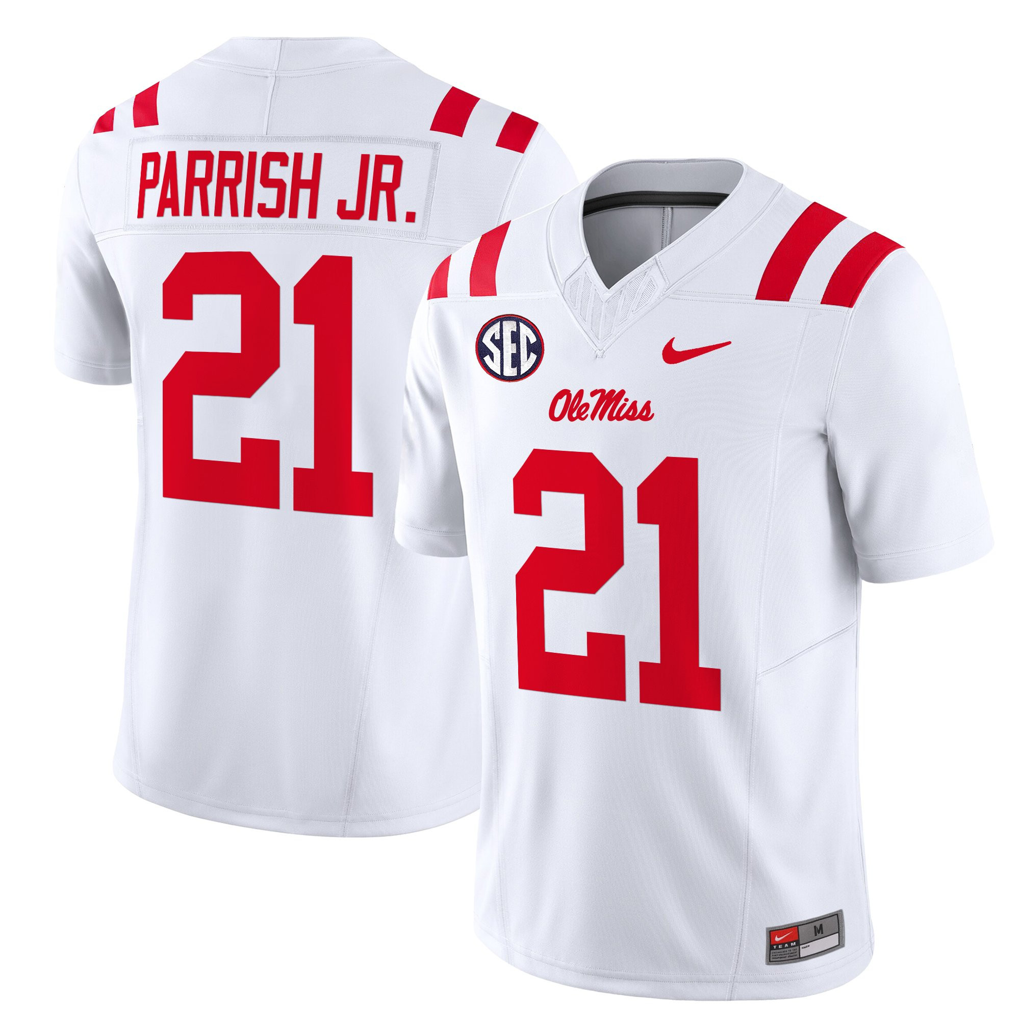 Men's Ole Miss Rebels 2025 Vapor Limited Jersey - All Stitched