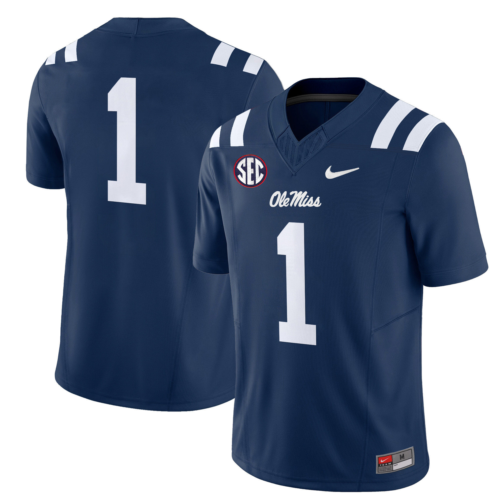 Men's Ole Miss Rebels 2025 Vapor Limited Jersey - All Stitched