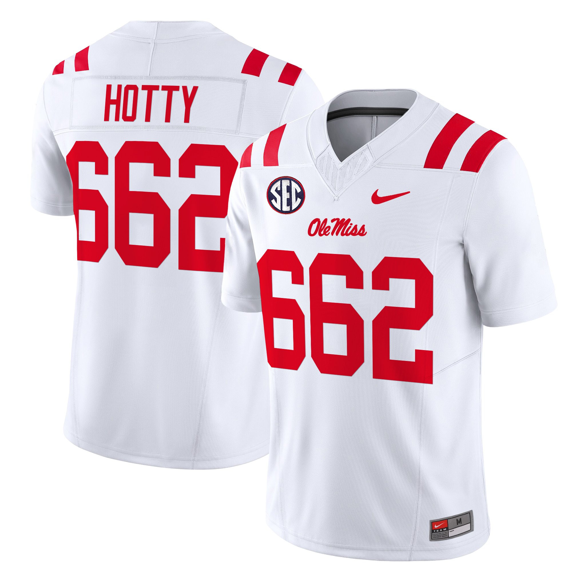 Men's Ole Miss Rebels 2025 Vapor Limited Jersey - All Stitched
