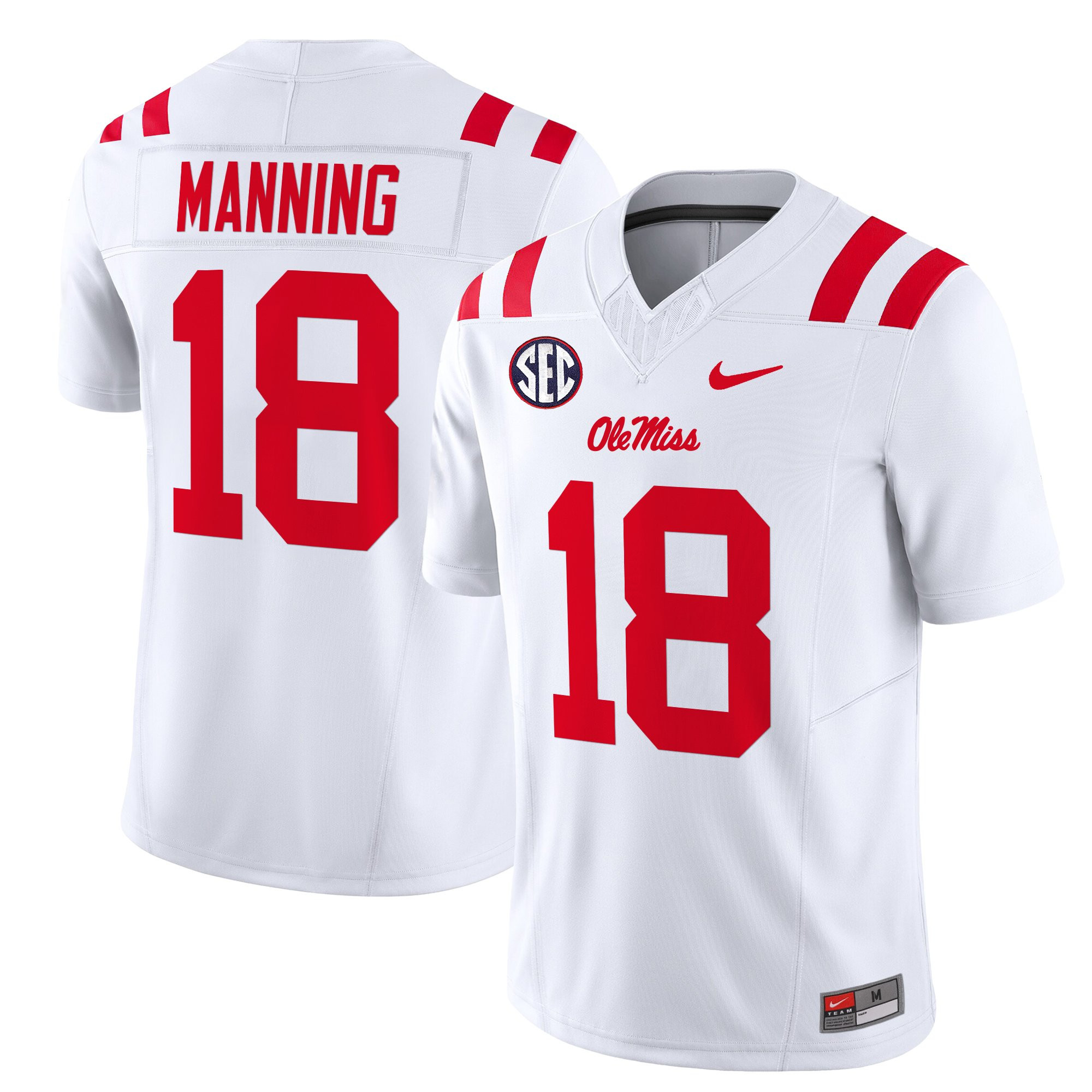 Men's Ole Miss Rebels 2025 Vapor Limited Jersey - All Stitched