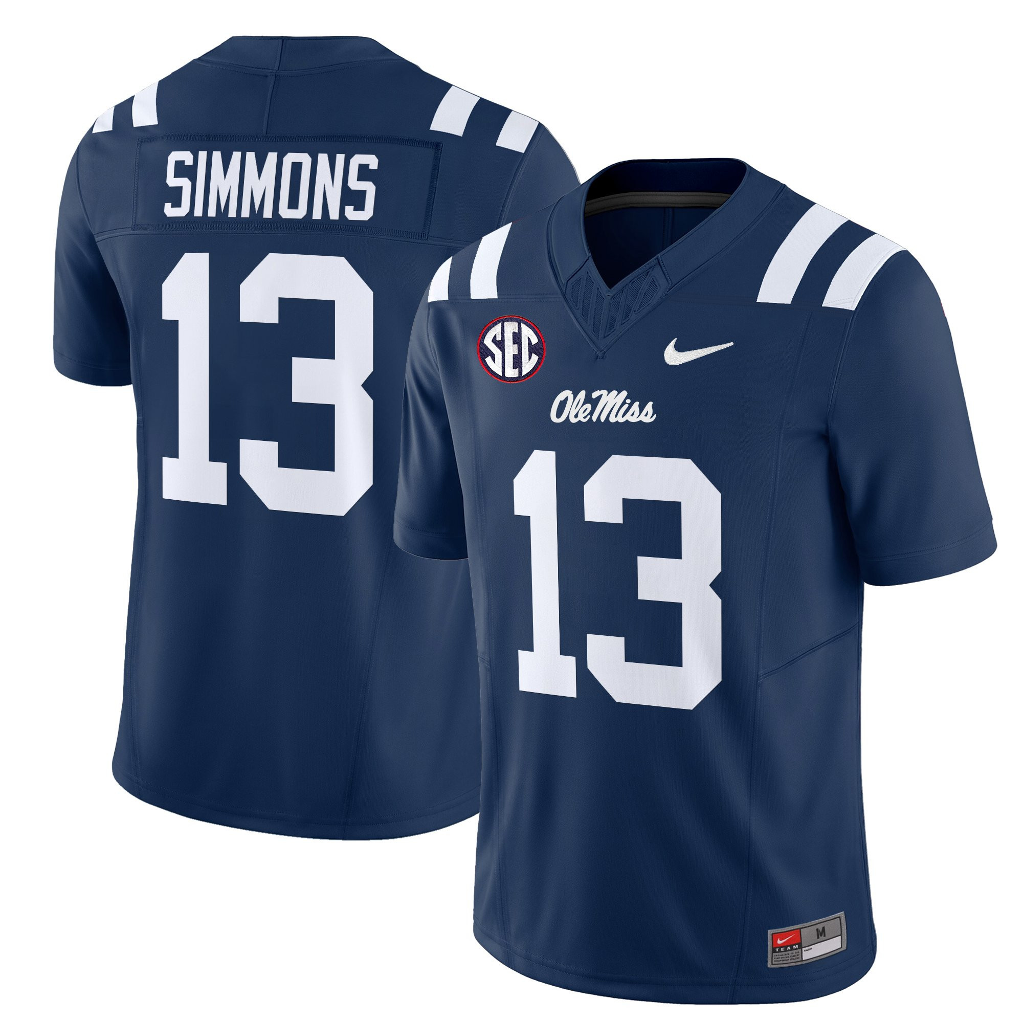 Men's Ole Miss Rebels 2025 Vapor Limited Jersey - All Stitched