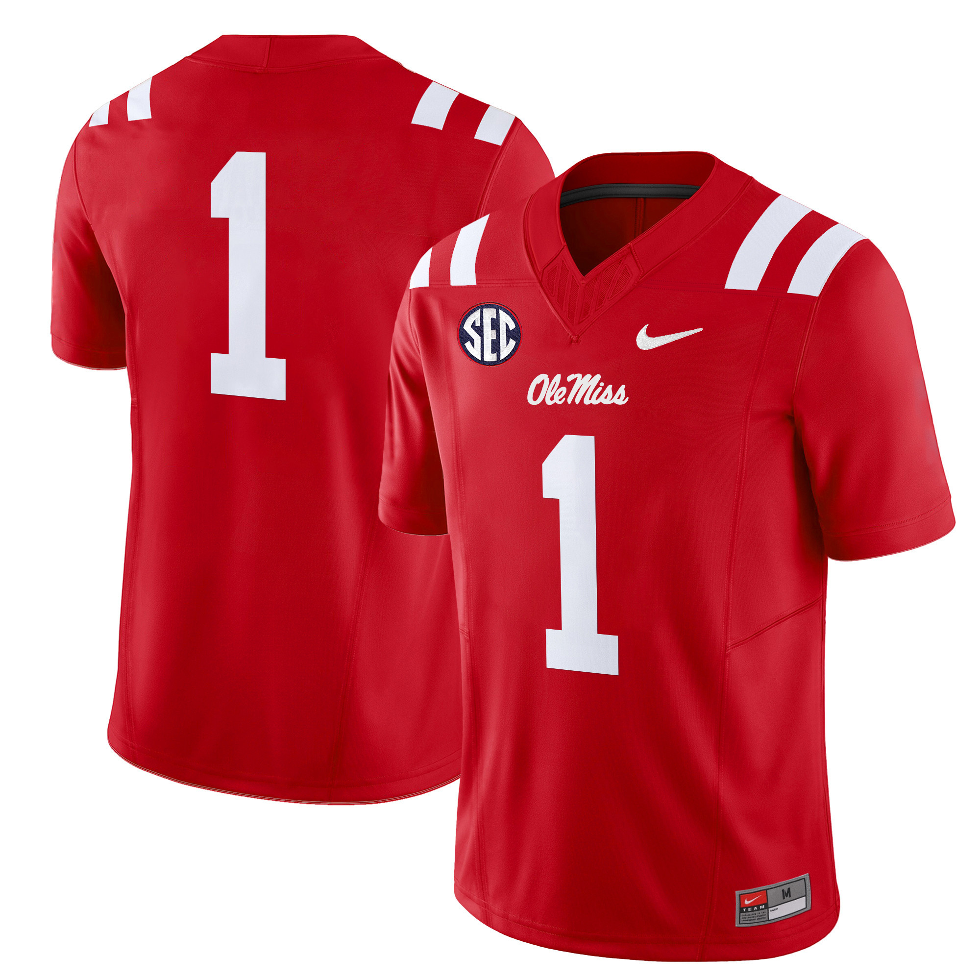 Men's Ole Miss Rebels 2025 Vapor Limited Jersey - All Stitched